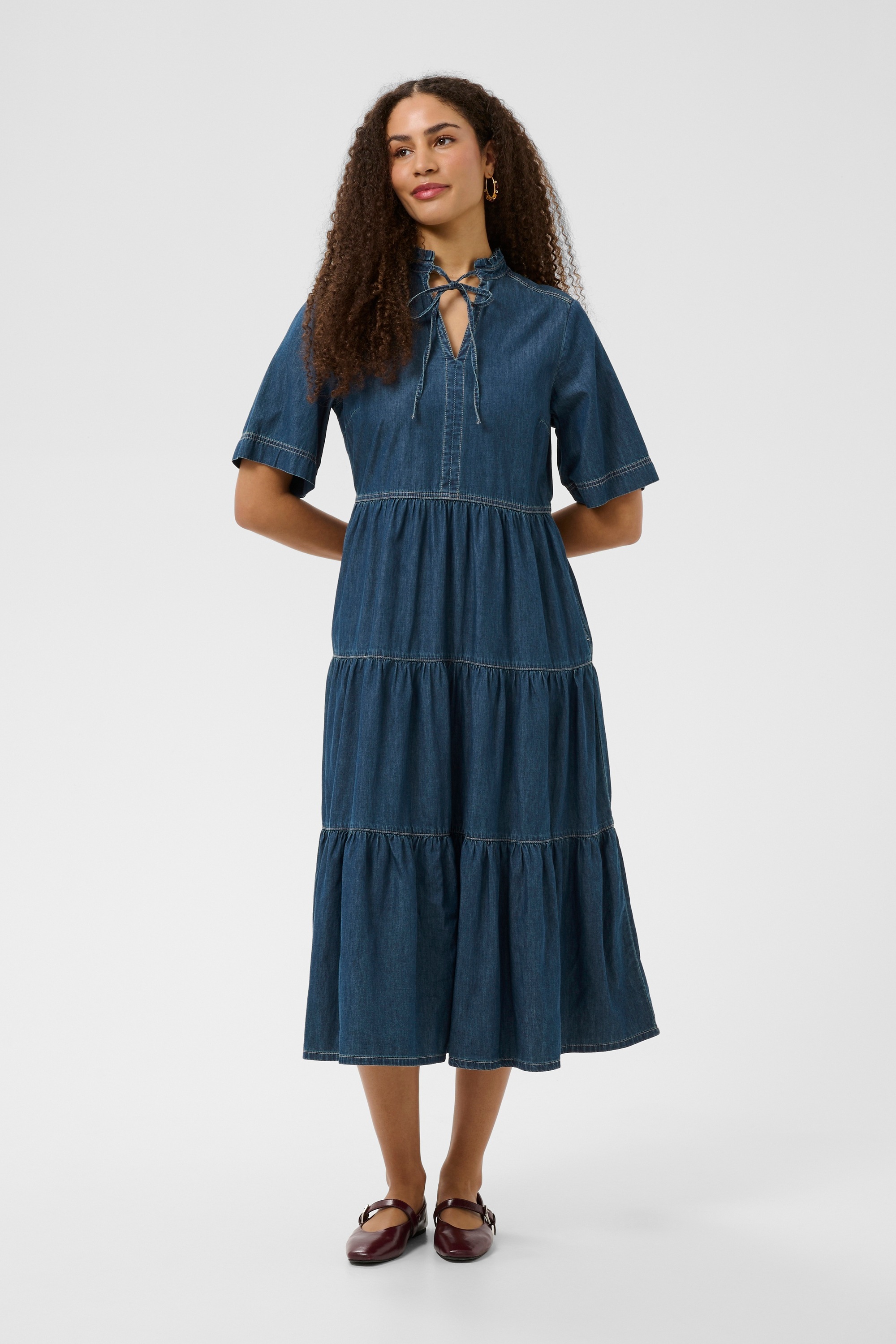 Cream Midikleid »Damen Kleid CRWinnie«