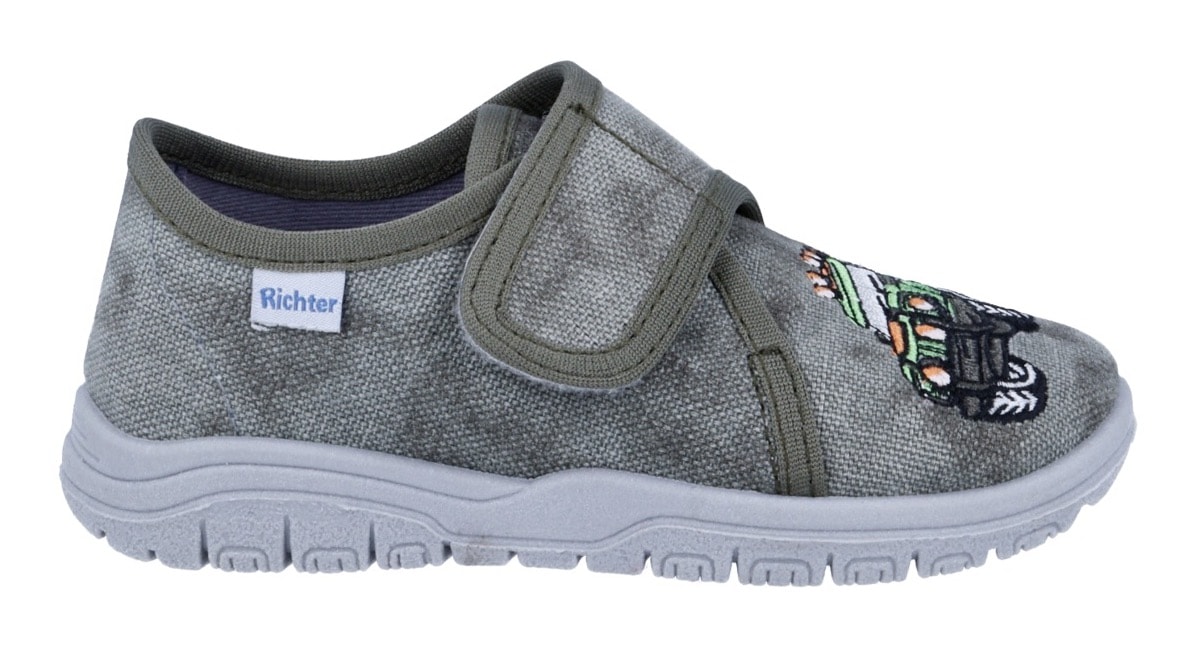 Richter Hausschuh »Mailo«  Klettschuh, Kindergartenschuh, Größenschablone zum Download, mit WMS