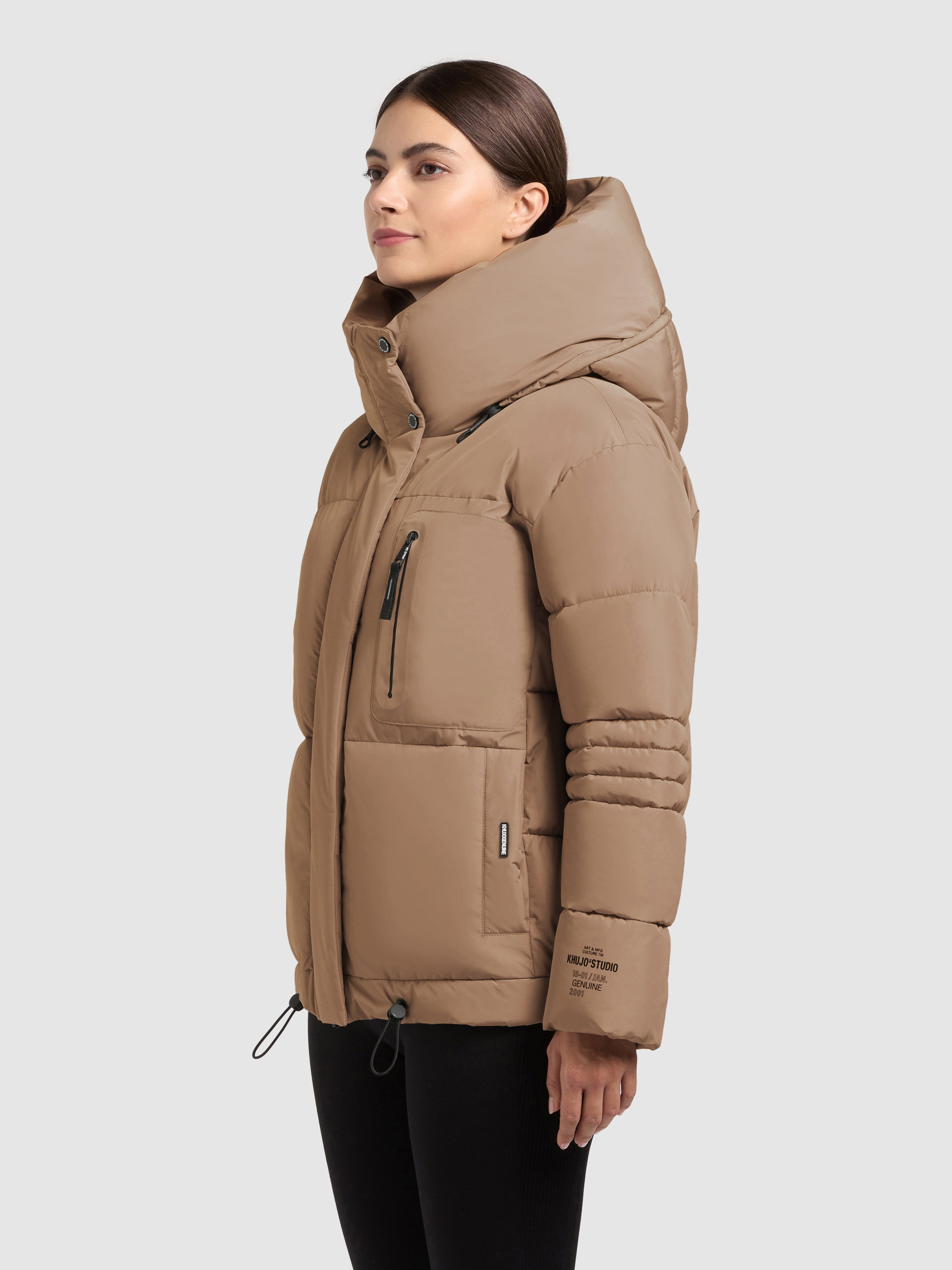 khujo Steppjacke »PEEKE2« 2 Stk. tlg. mit Kapuze