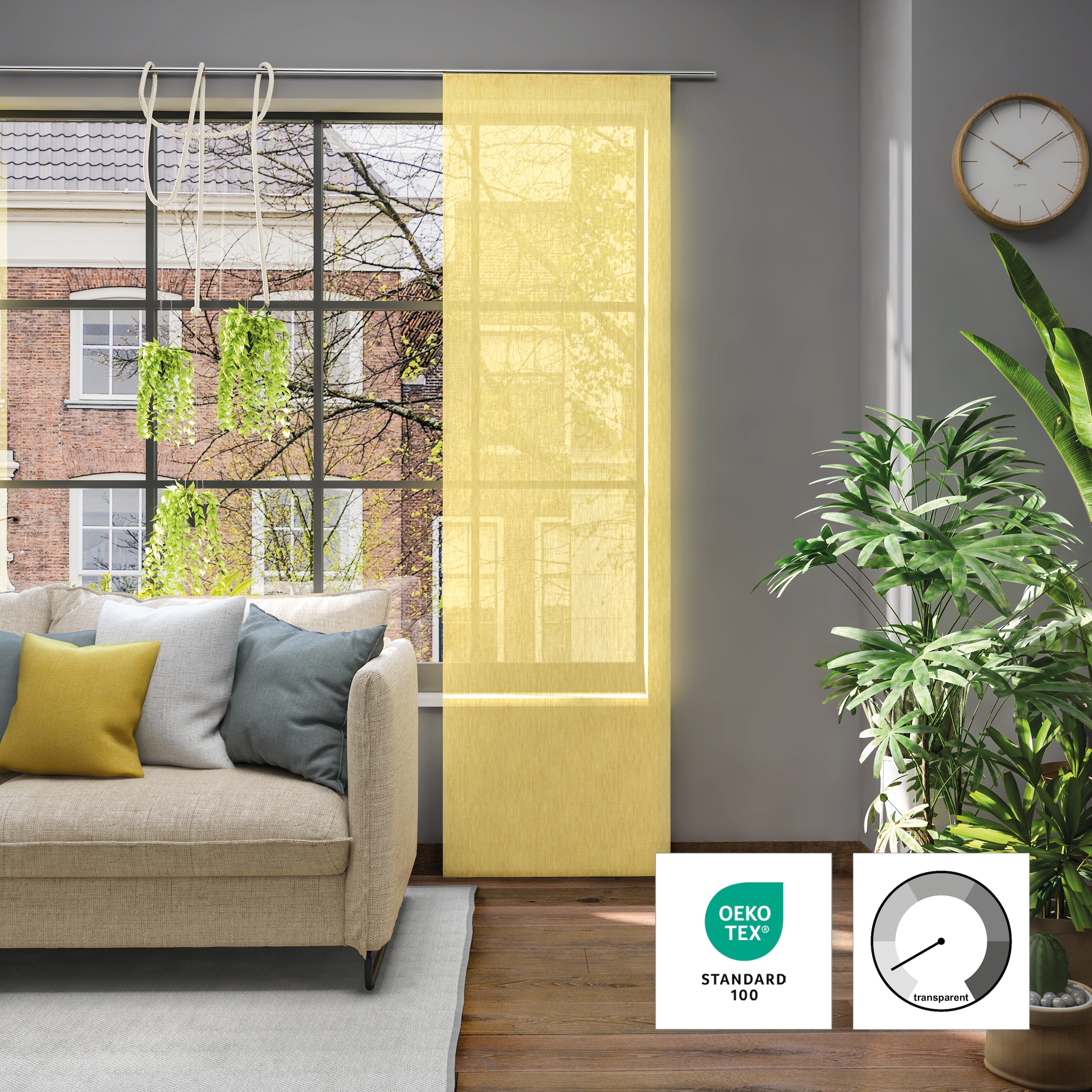 Neutex for you! Schiebegardine »Libre-ECO« Paneelwagen 1 Stk. tlg. nach Maß