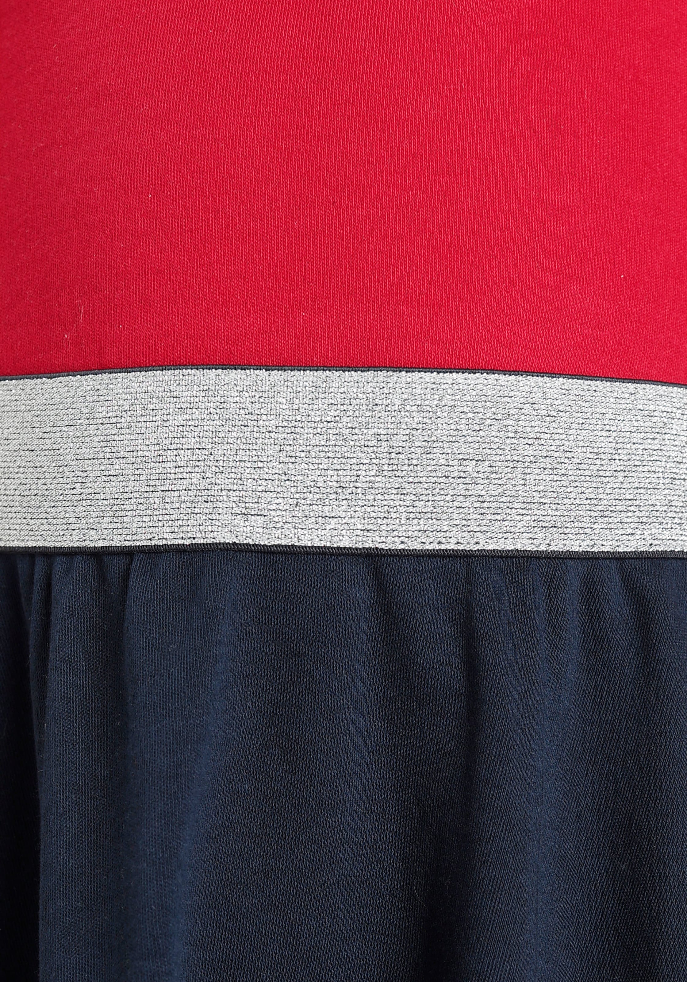 KangaROOS Jerseykleid »Kleine Mädchen«, festlich, kniefrei, aus Jersey, langärmlig