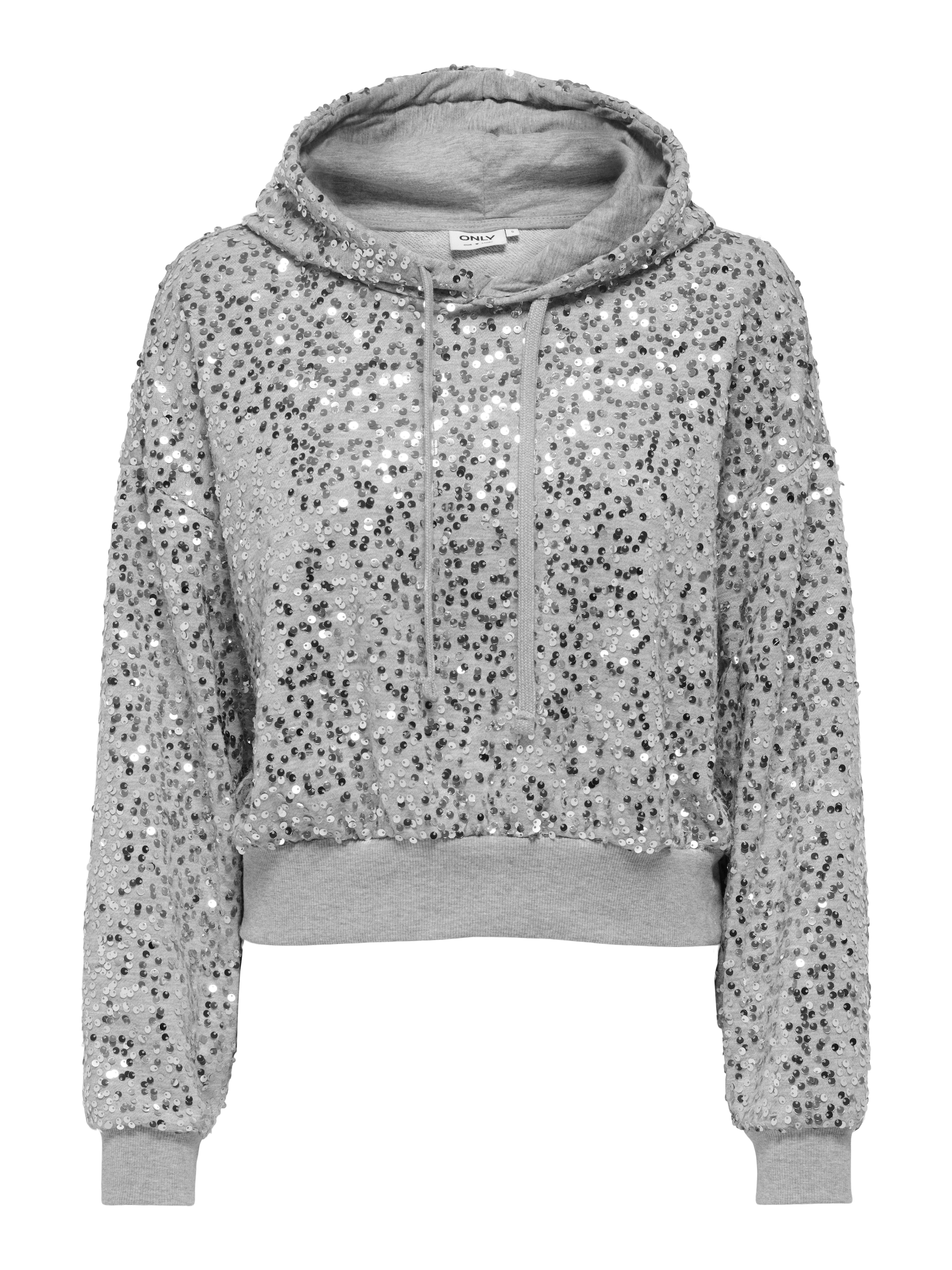 ONLY Kapuzensweatshirt »ONLJADA L/S SEQUINS HOOD SWT«
