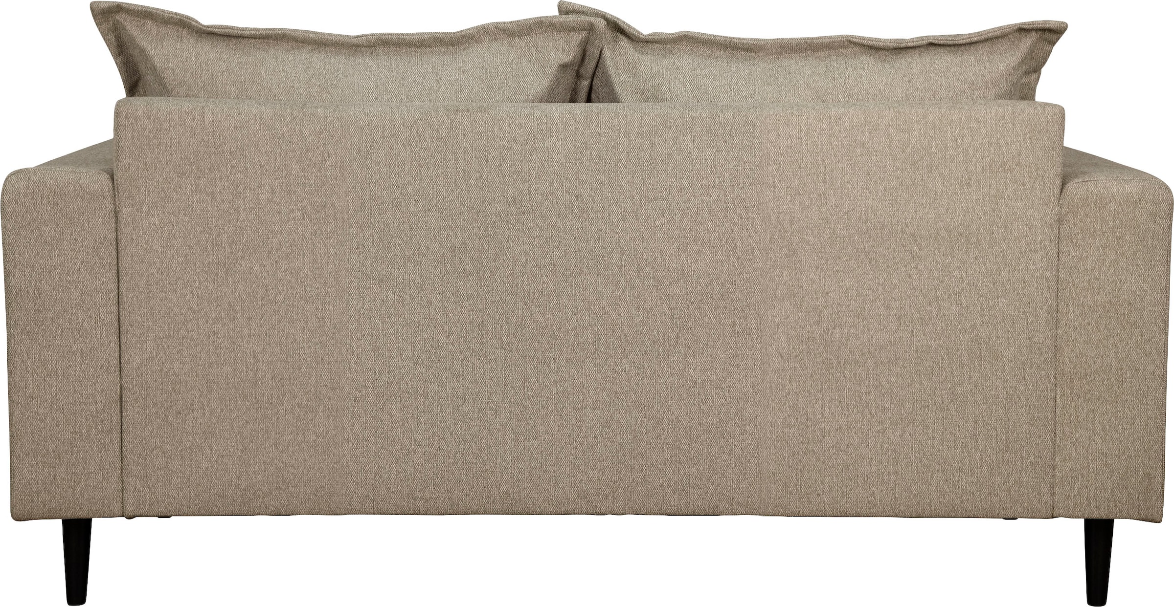 Home affaire 2-Sitzer »VEYRAS, hoher Sitzkomfort, Maße B/T/H: 162/84/76 cm«, mit Wellenunterfederung, incl. Rückenkissen und Zierkissen