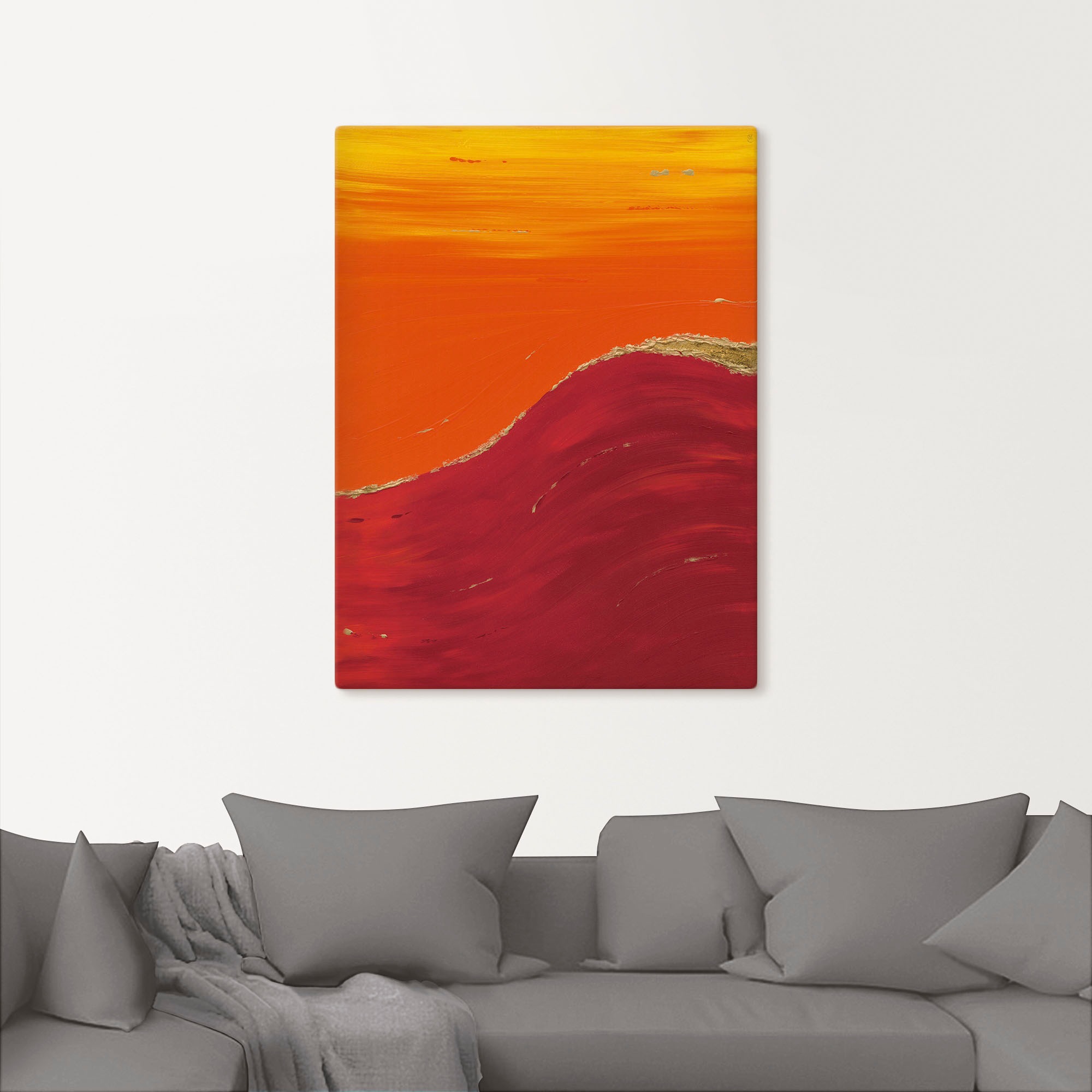 Artland Wandbild »Raum II«, Gegenstandslos, (1 St.), als Leinwandbild, Wandaufkleber in verschied. Größen