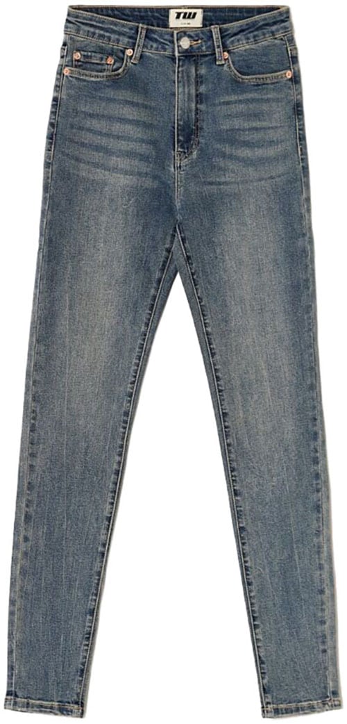 Tally Weijl High-waist-Jeans »SPADESMART2« mit engem Beinverlauf und hoher Leibhöhe