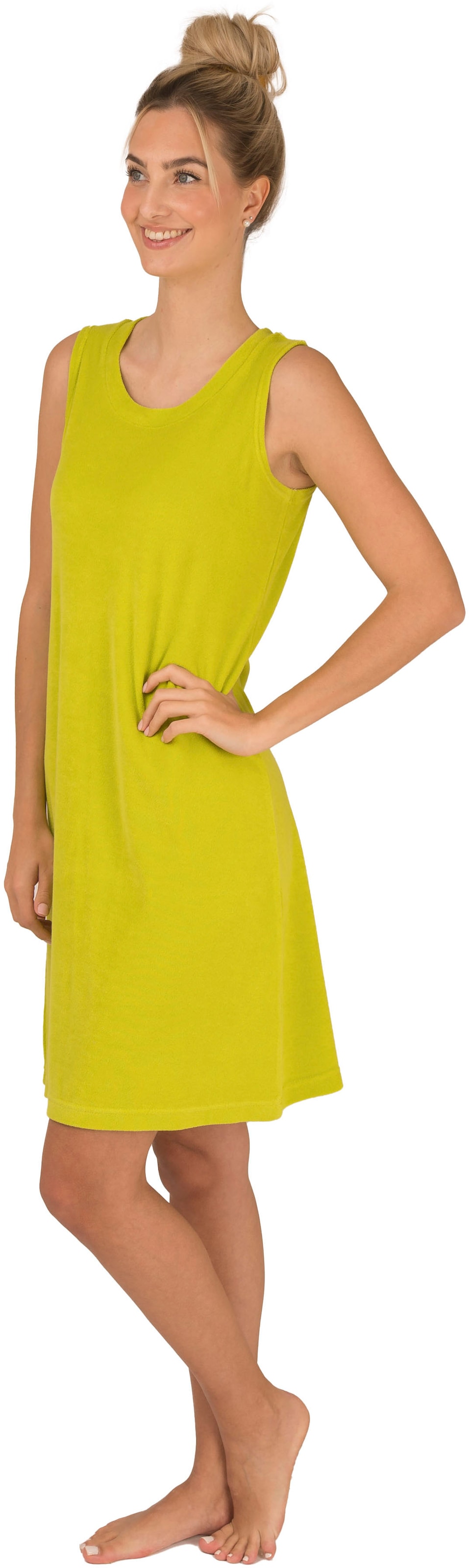 Wewo fashion Damenbademantel »048«, (1 St.), leichtes Strandkleid