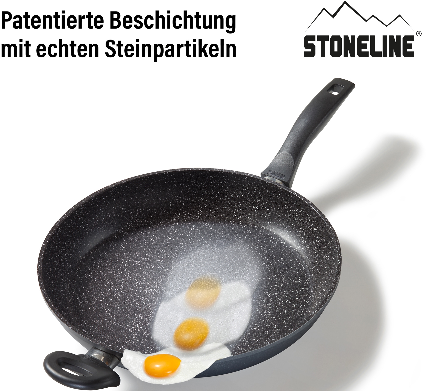 STONELINE Bratpfanne, Aluminium, (1 tlg.), Induktion