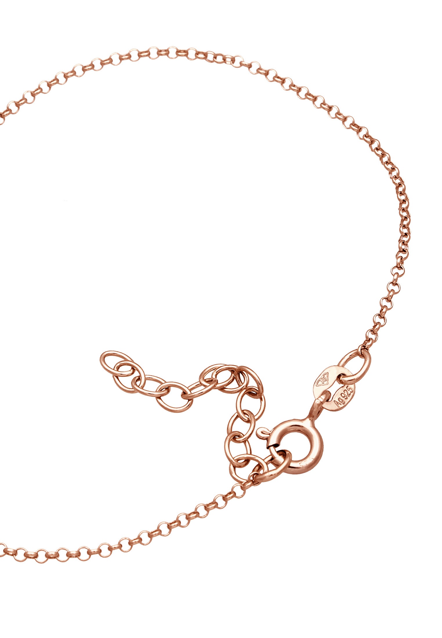 Elli Armkette »Armband Handchain mit Glas Kristalle Weiß 925 Sterling Silber«