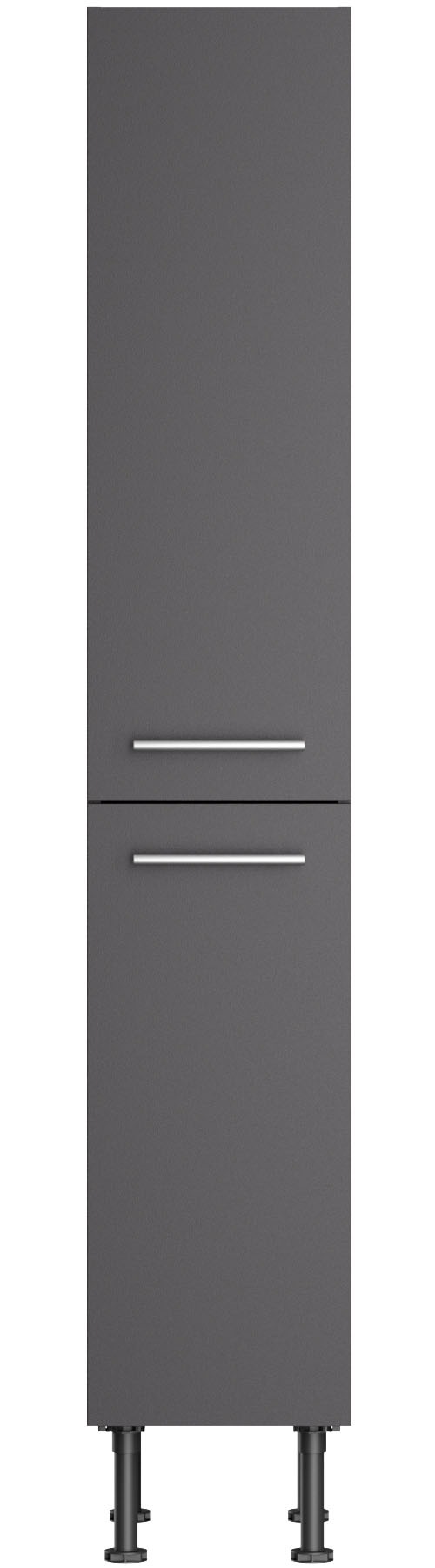 KOCHSTATION Apothekerschrank »KS-Bern2«, Breite 30 cm, Höhe 176,6 cm, 2 Auszüge (Höhe 89,2 /70 cm)