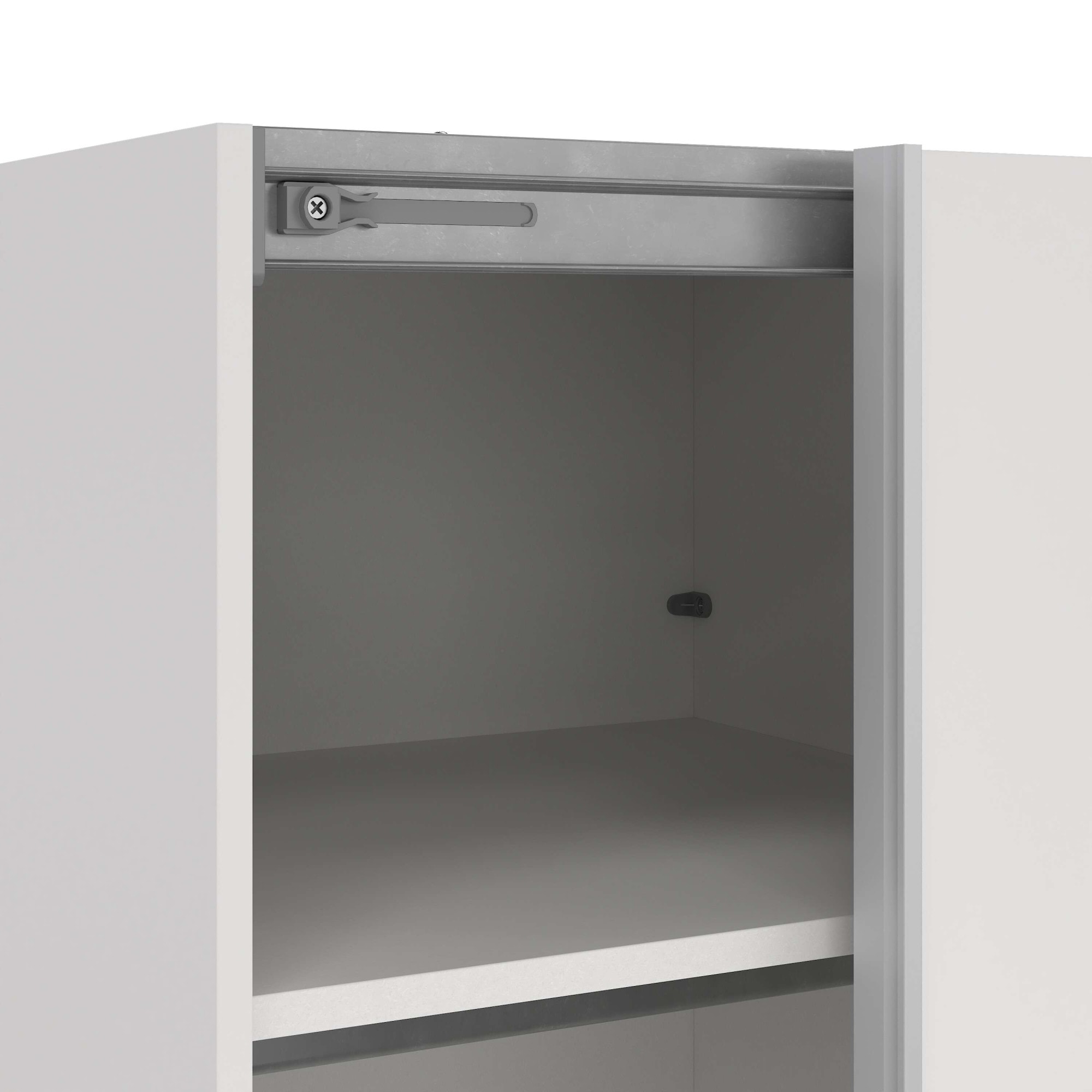 Home affaire Schwebetürenschrank »Como, Kleiderschrank, Schlafzimmerschrank« 1 Schwebetür, 1 Spiegelschiebetür, Kleiderstange, Einlegeboden