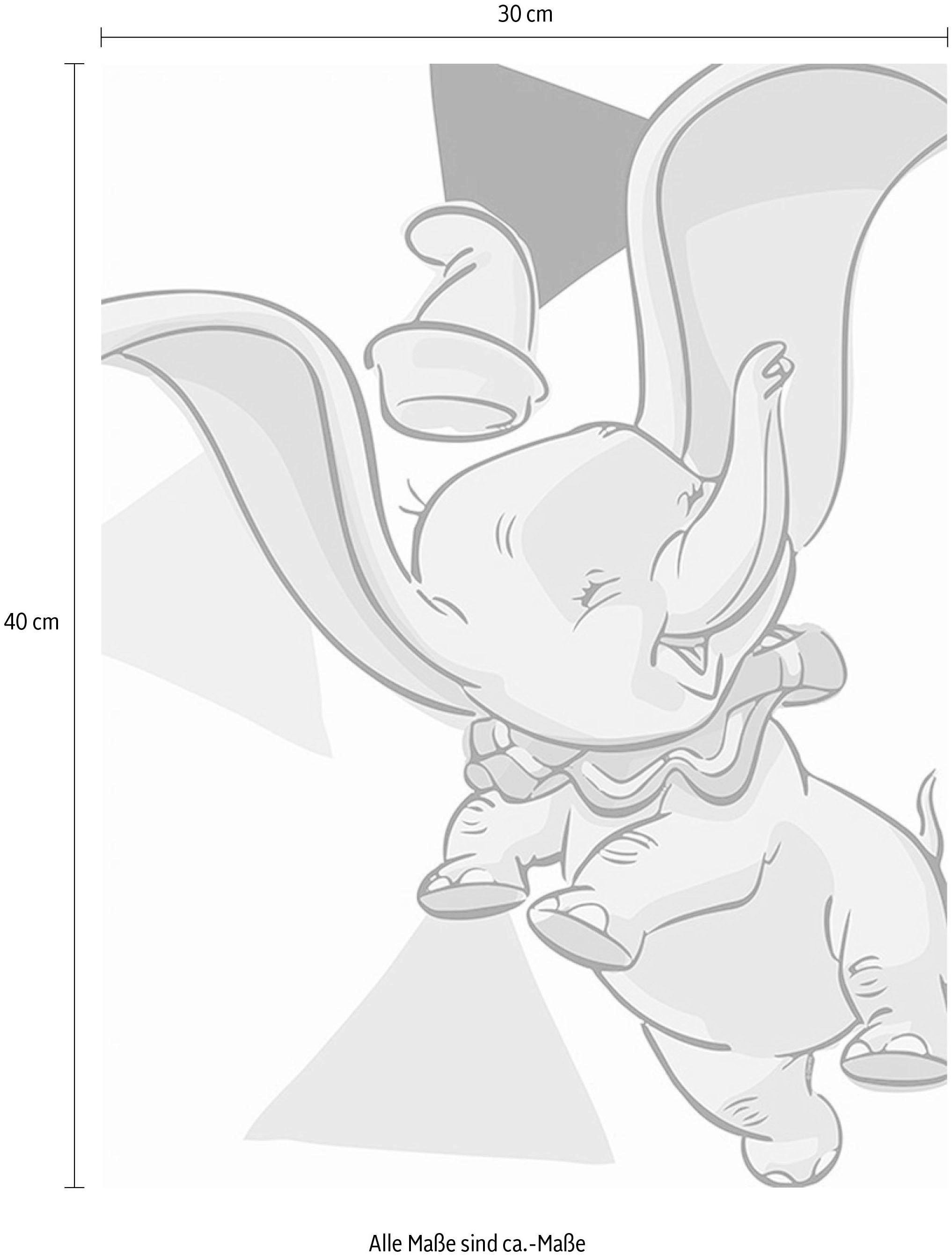 | (1 Angles«, Schlafzimmer, Garantie Poster St.), Disney, online 3 Wohnzimmer kaufen XXL »Dumbo Komar mit Jahren Kinderzimmer,