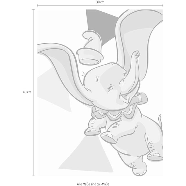 Komar Poster »Dumbo Angles«, Disney, (1 St.), Kinderzimmer, Schlafzimmer,  Wohnzimmer online kaufen | mit 3 Jahren XXL Garantie