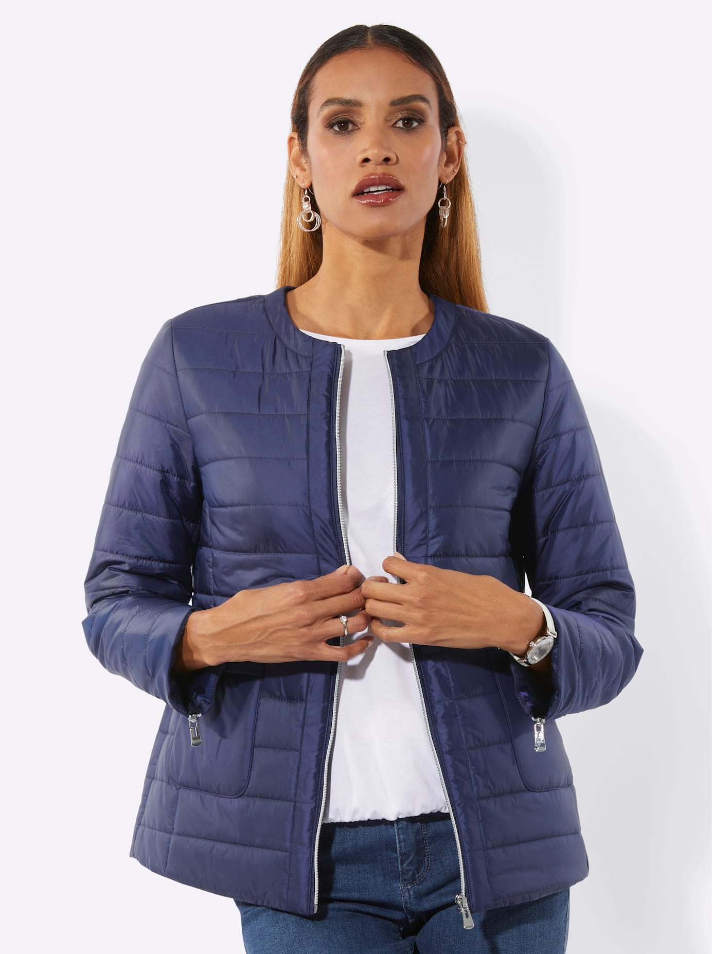 creation L Steppjacke ohne Kapuze