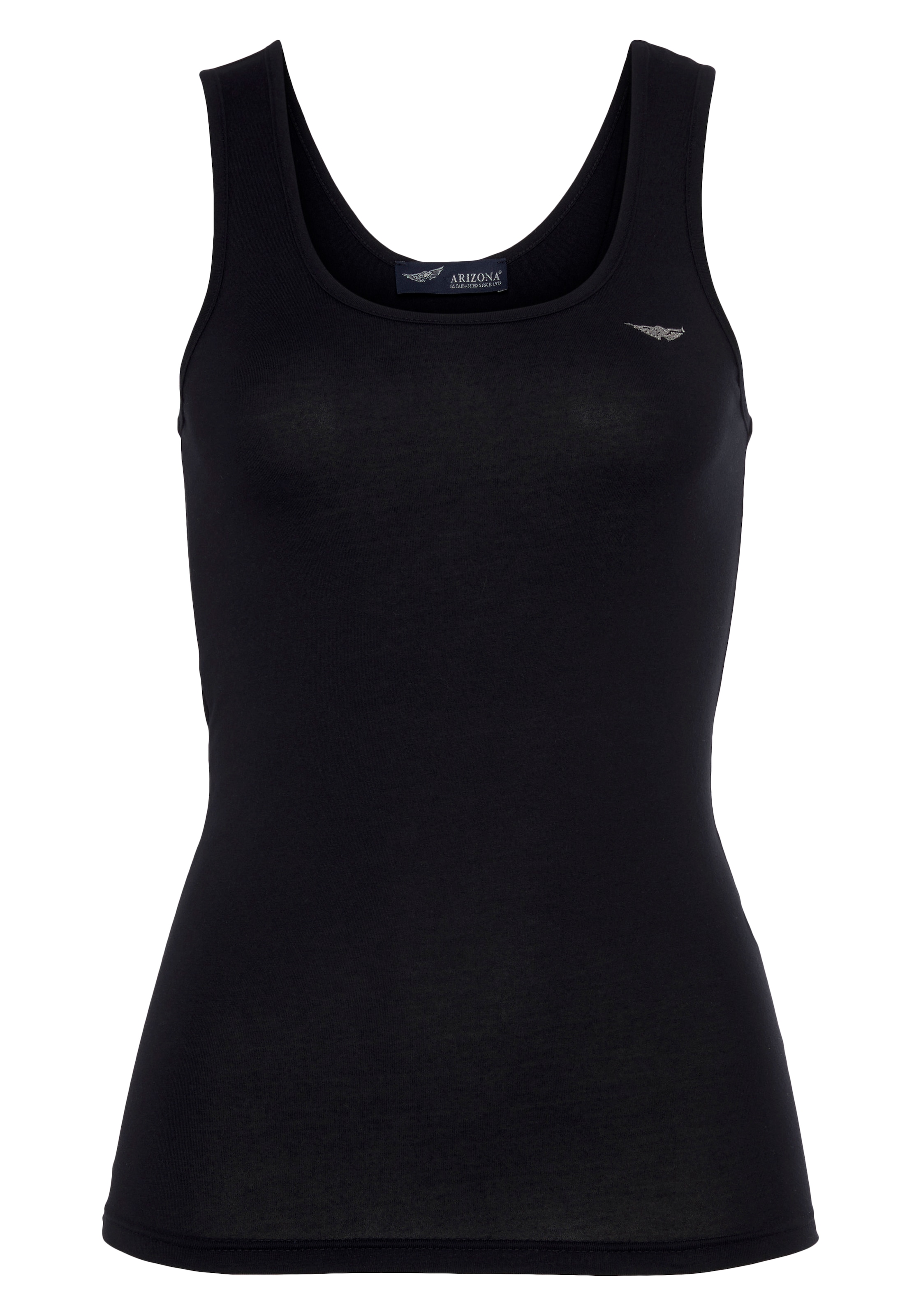 Arizona Tanktop, mit Logo-Stickerei