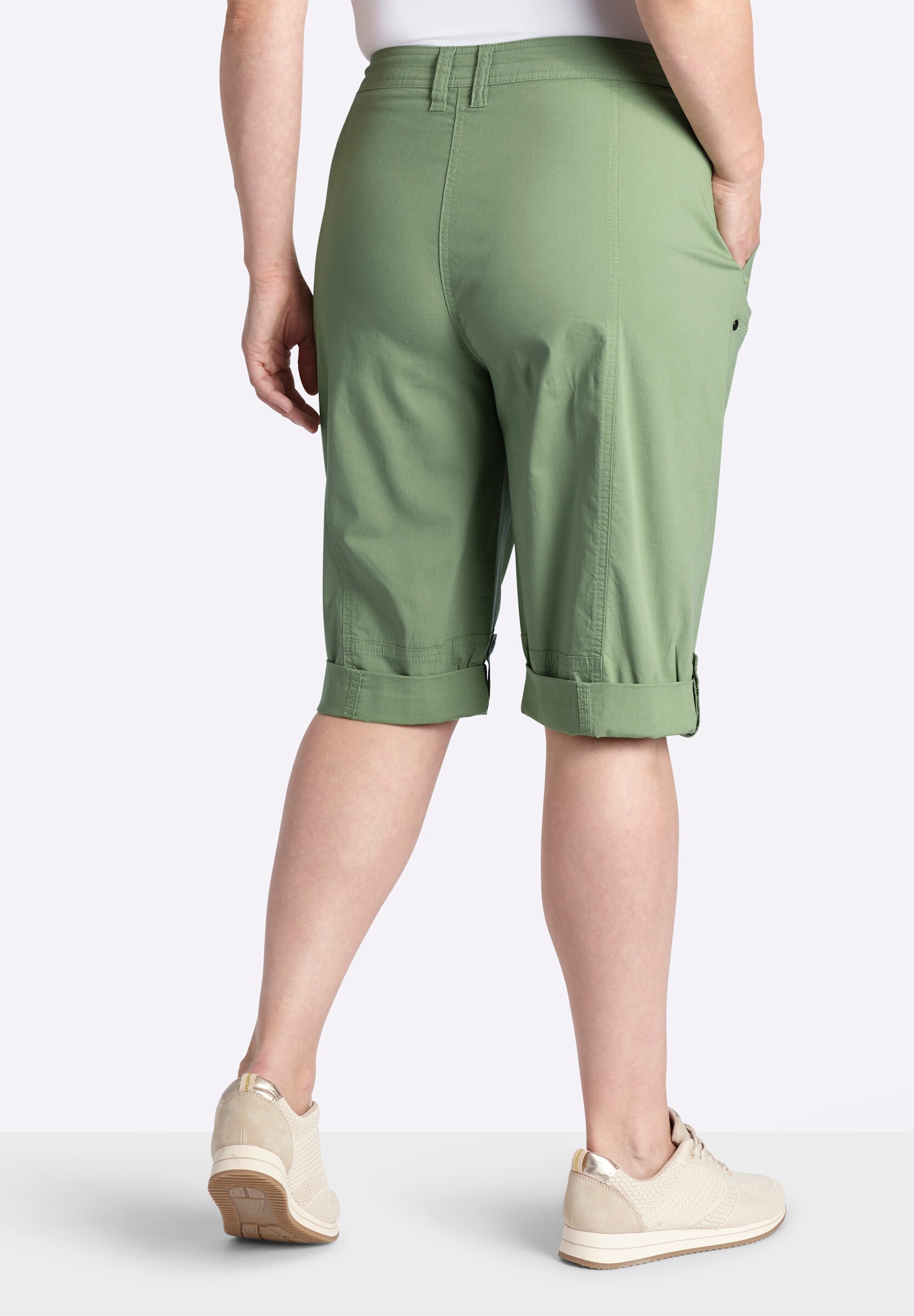Sheego Bermudas »3/4-Hose Bermudas mit Krempelfunktion«