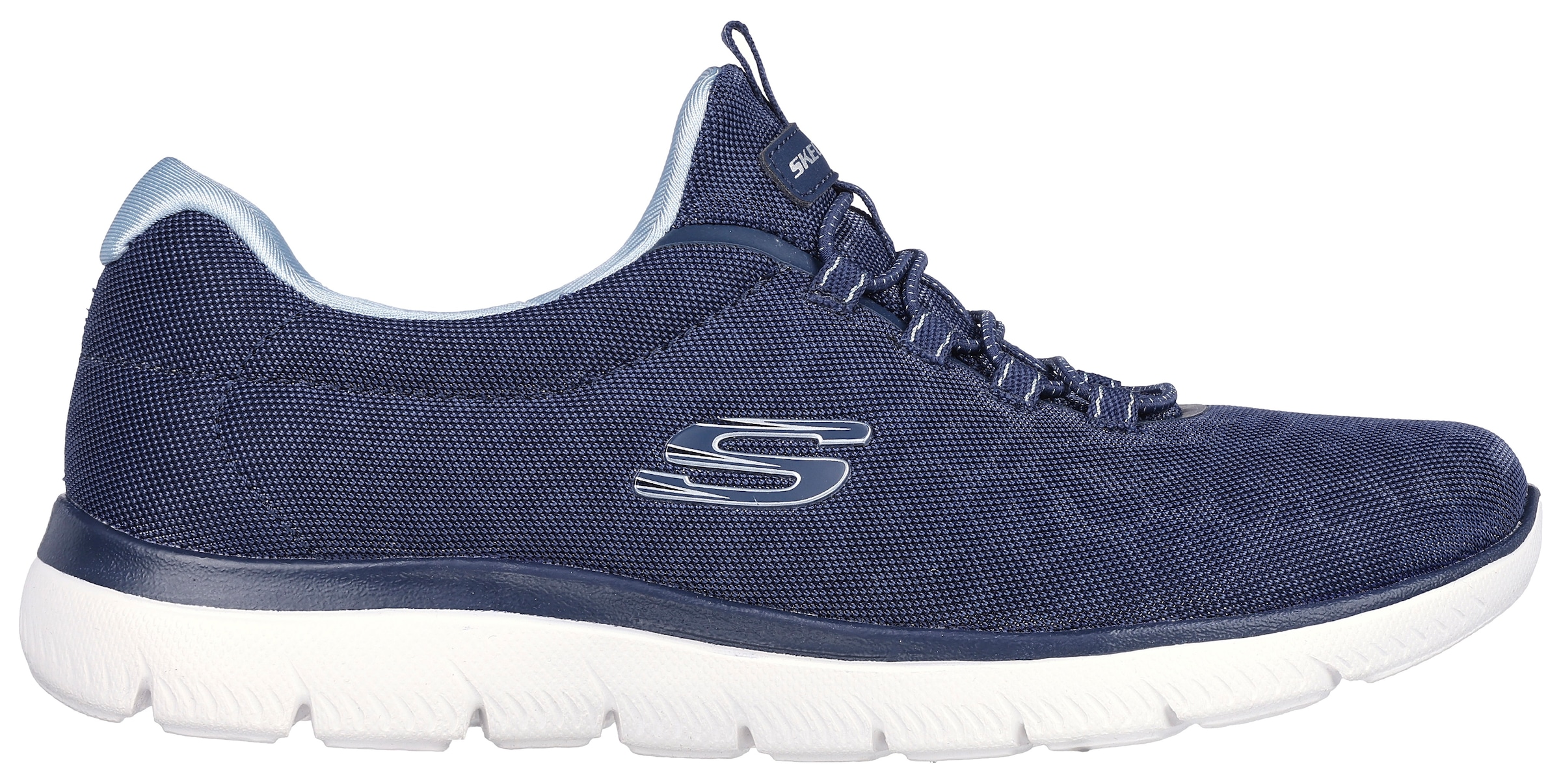 Skechers Slip-On Sneaker »SUMMITS-«, mit Kontrastdetails