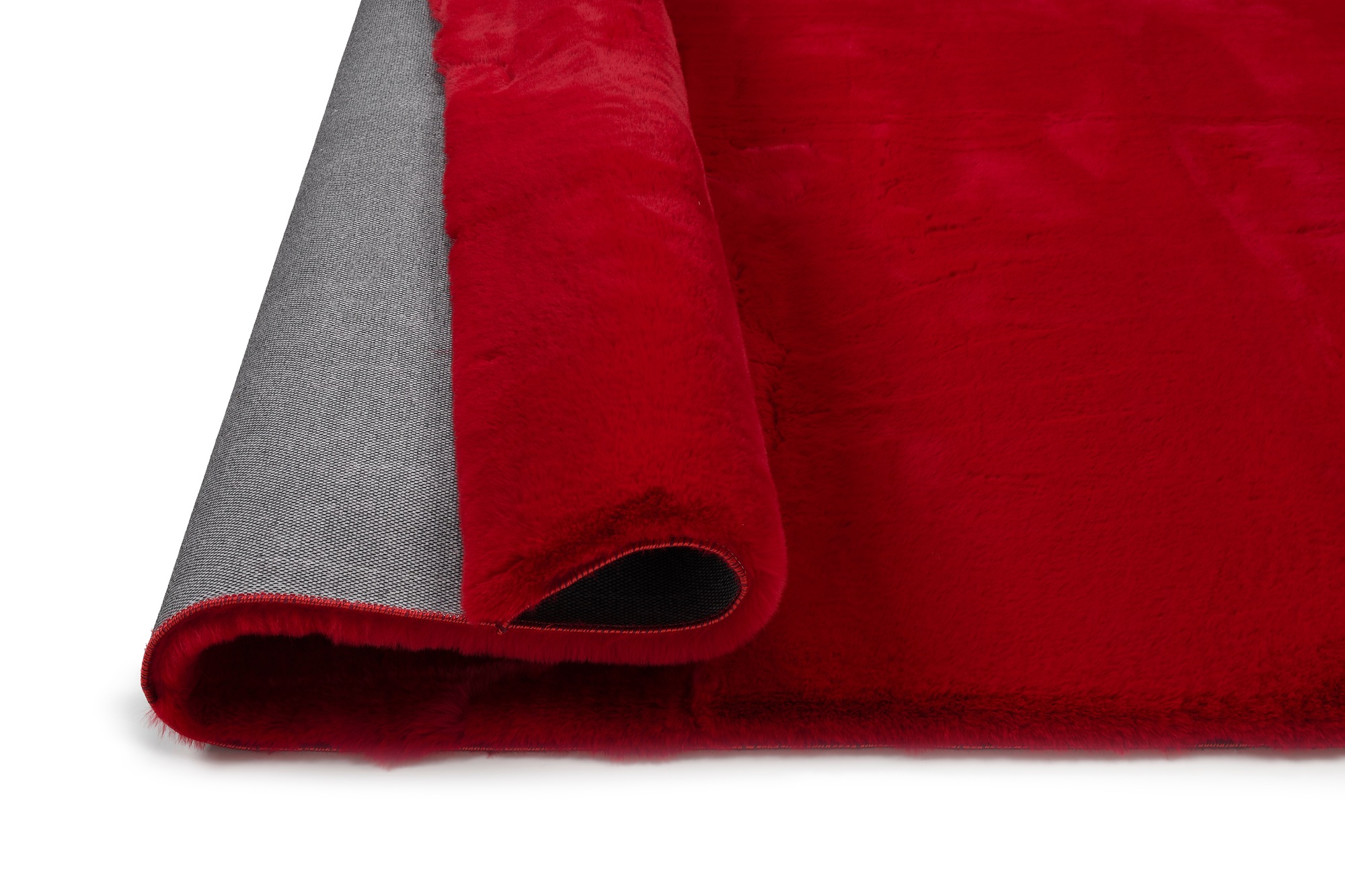 OCI DIE TEPPICHMARKE Hochflor-Teppich »ROCKY SOFT«, rechteckig, 35 mm Höhe, Kunstfell, weich, kuschelig, maschinell gewebt, Kaninchen Haptik