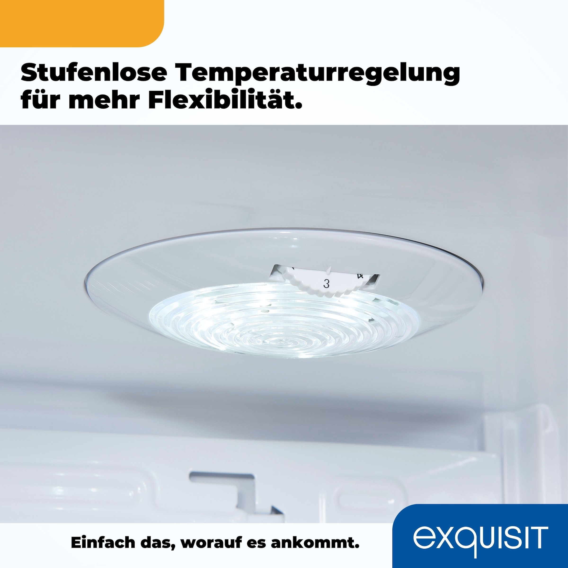 exquisit Kühlschrank »KB60-V-090E schwarz«, 52 L Volumen