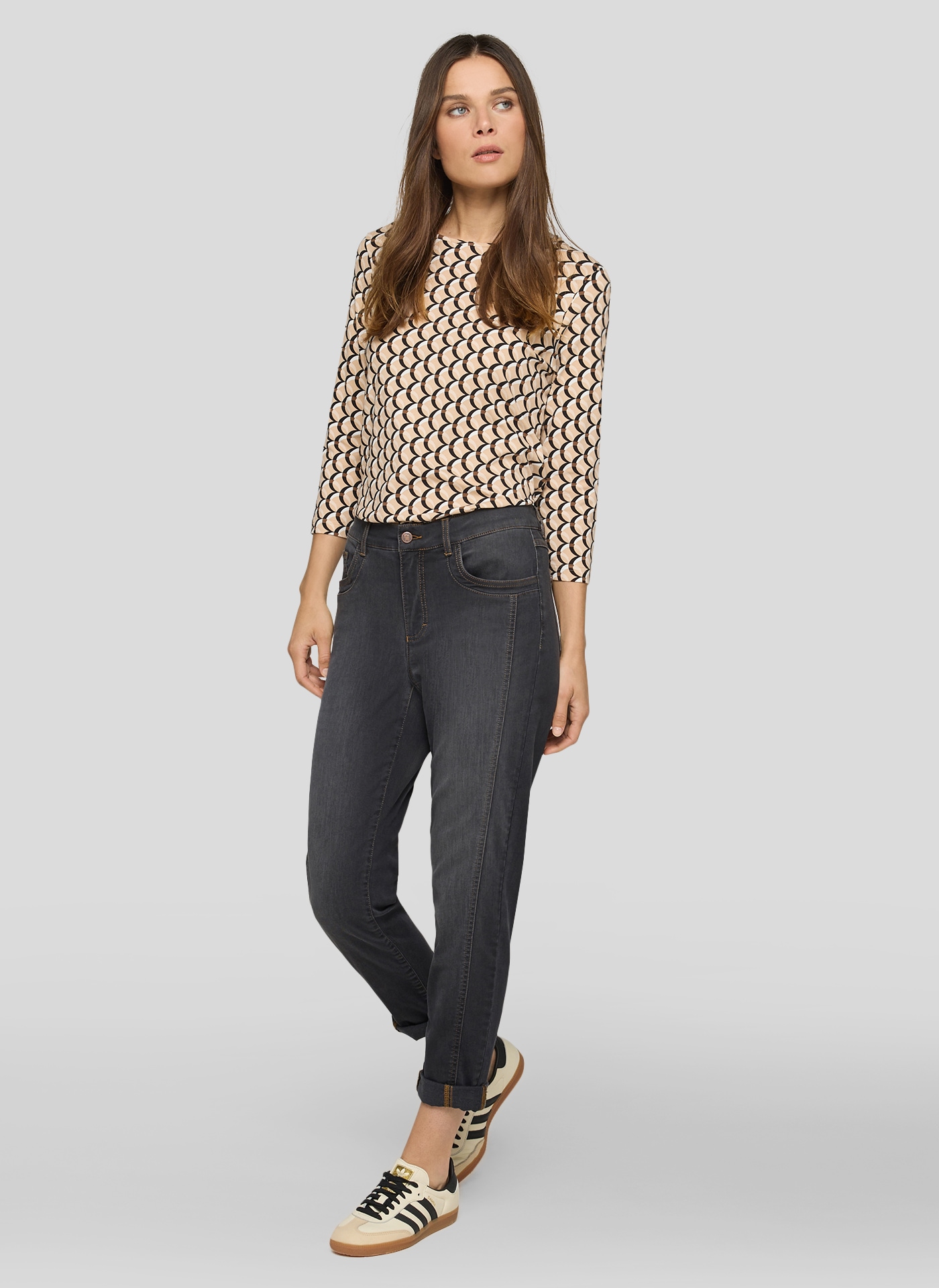 Rabe 3/4-Arm-Shirt mit All-Over Print