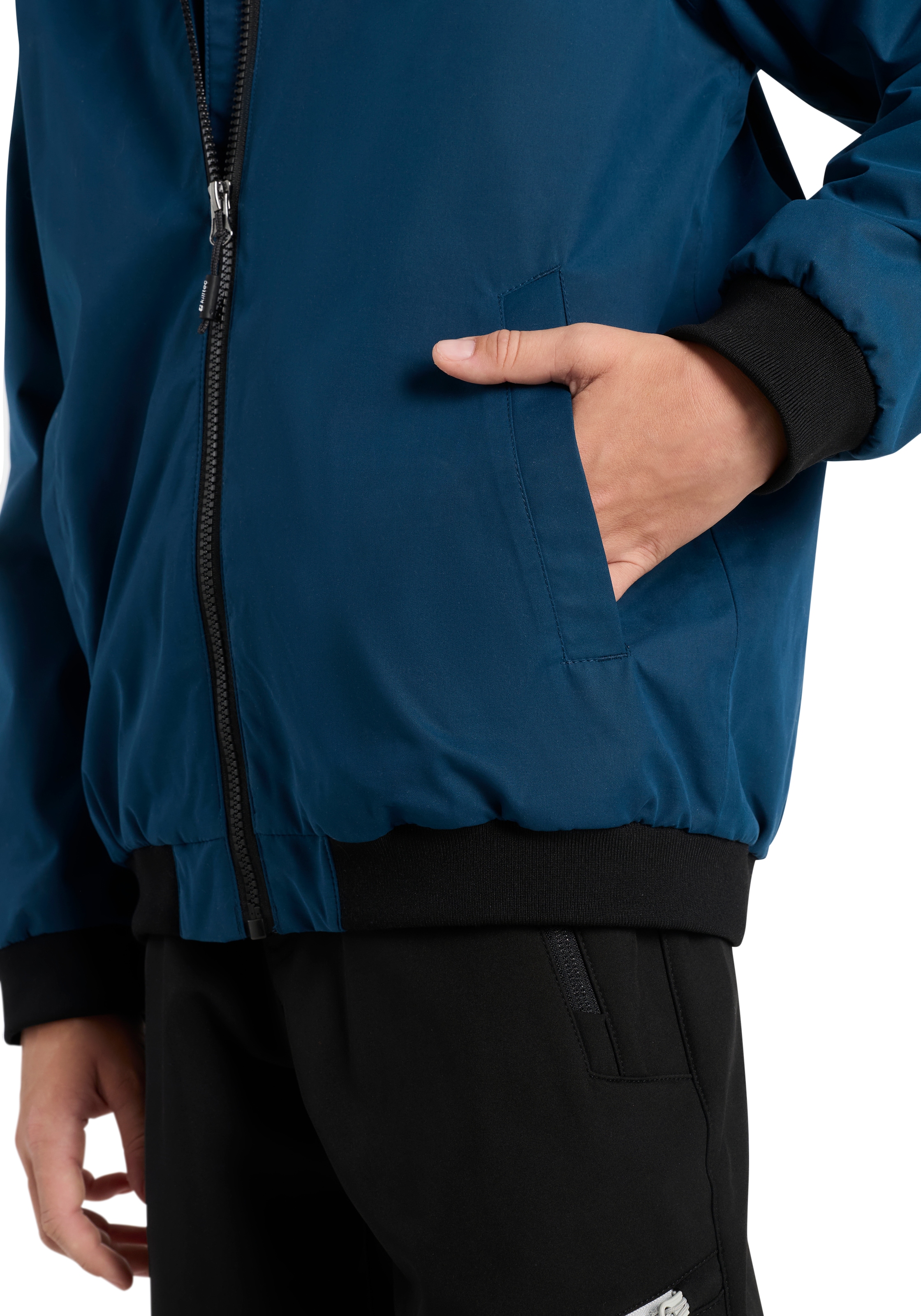 Killtec Regenjacke »KOS 153 BYS JCKT OT« 1 Stk. tlg. Winddicht & Wasserabweisend, Übergangsjacke