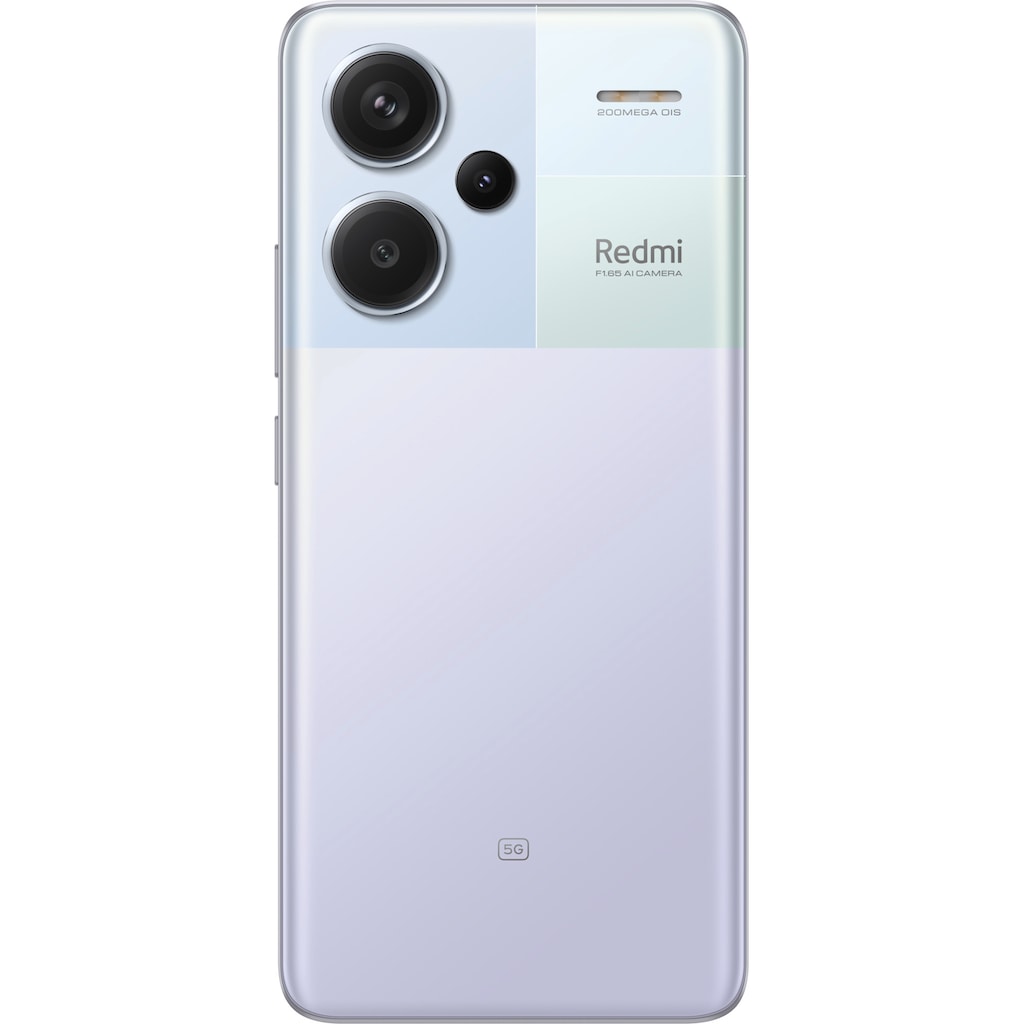 Xiaomi Smartphone »Redmi Note 13 Pro+ 5G 12GB+512GB«, Lila, 16,94 cm/6,67 Zoll, 512 GB Speicherplatz, 200 MP Kamera