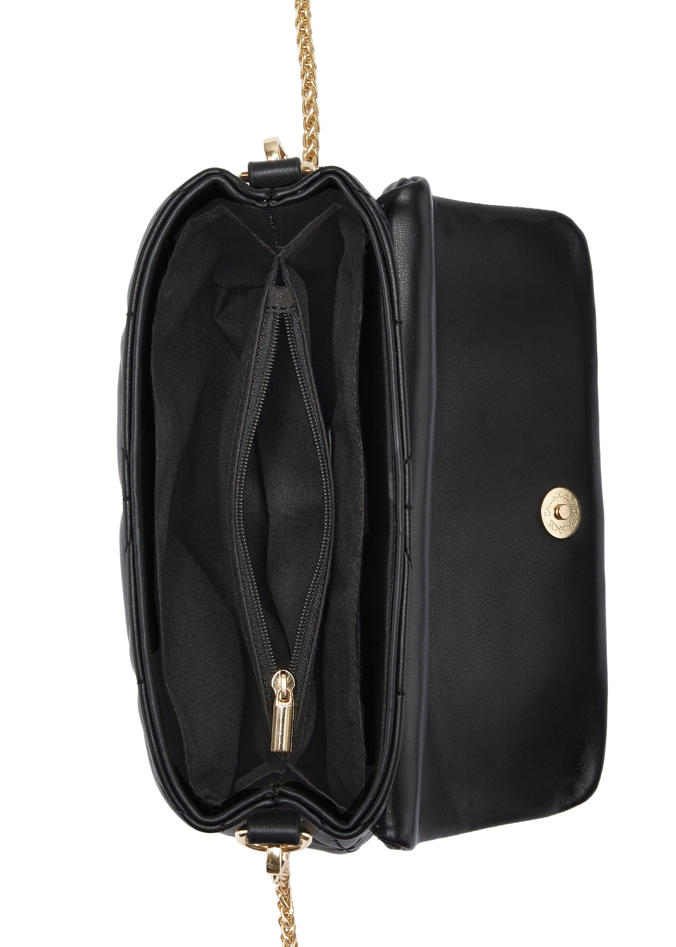 Vivance Umhängetasche »Minibag«, mit modischer Steppung, Kettentasche, Handtasche, Crossbody Bag VEGAN