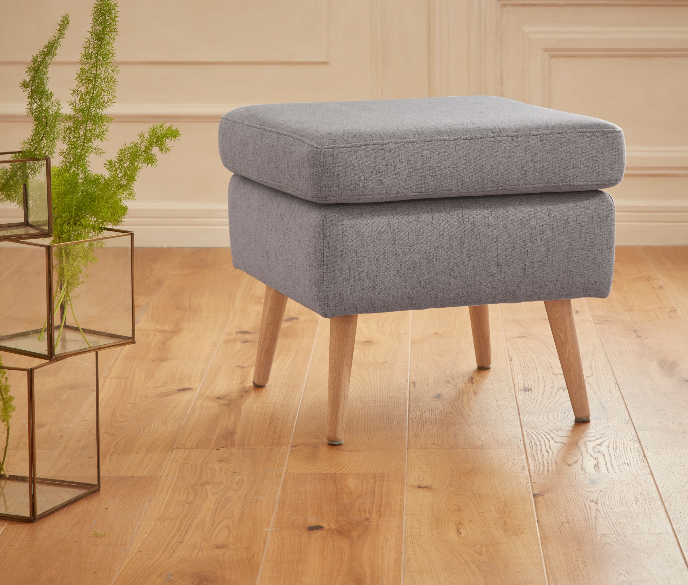 Home affaire Polsterhocker »Sallito« die kleinere Version von "Salla", in 6 Bezugsqualitäten