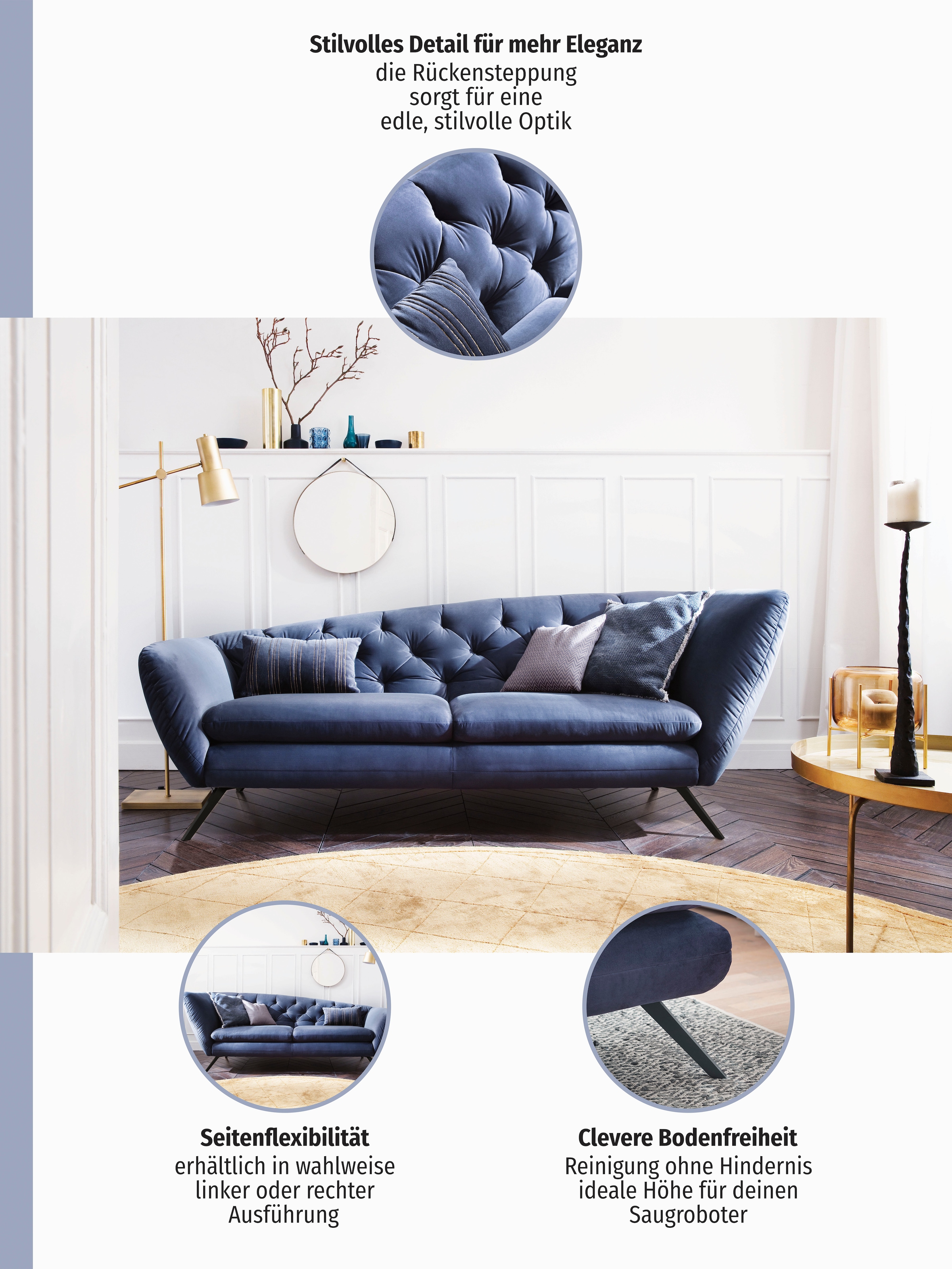 Leonique Recamiere »Beatrice« Recamiere links oder rechts, passend zur "Beatrice"-Serie