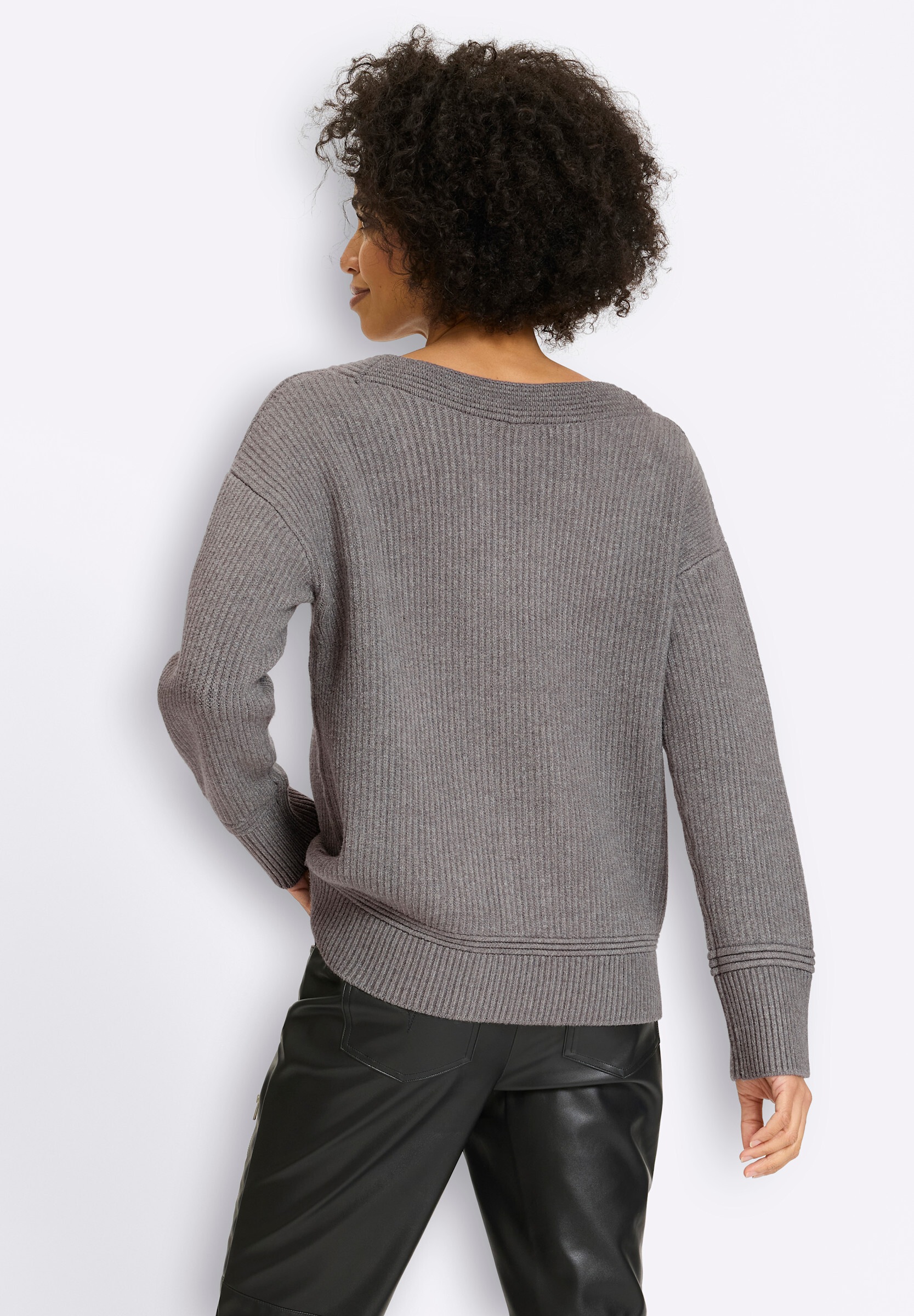 heine Strickpullover »Pullover Pullover mit Strickmuster«