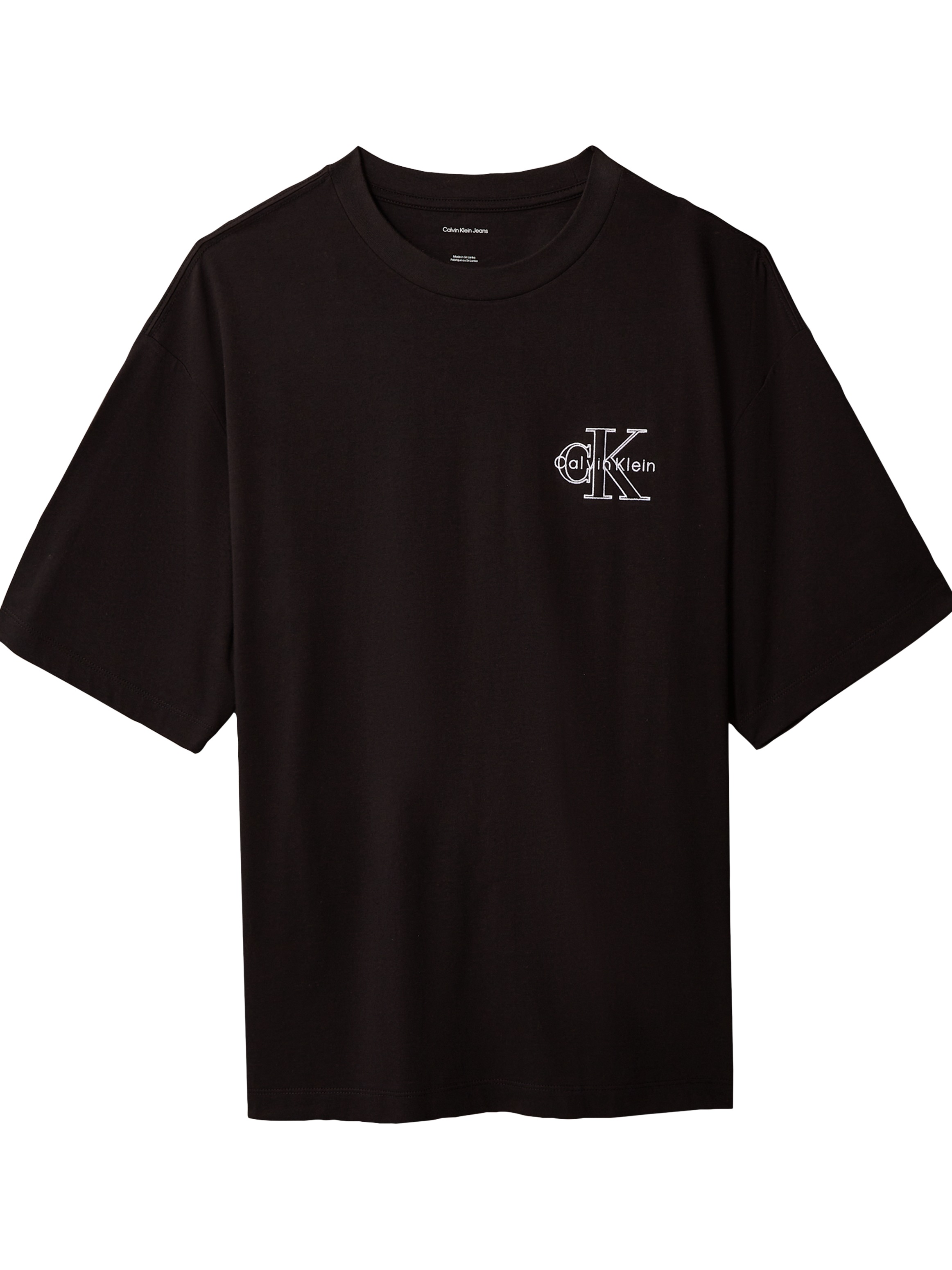 Calvin Klein Jeans T-Shirt »A- SS REL SEASONAL MONOLOGO TEE«, Mit Rundhalsausschnitt