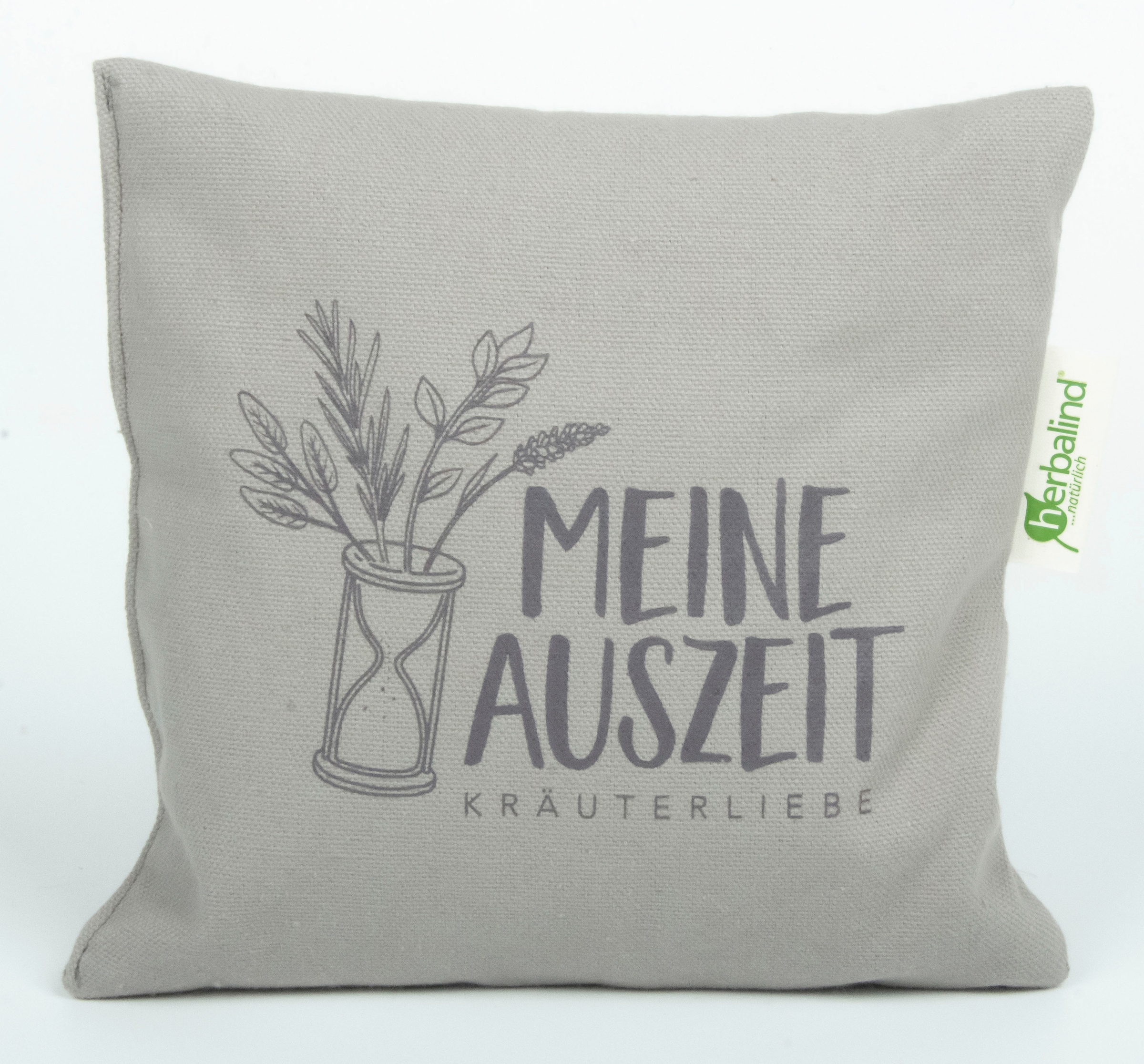 herbalind Kräuterkissen »MEINE AUSZEIT Taupe«, (1 tlg.)