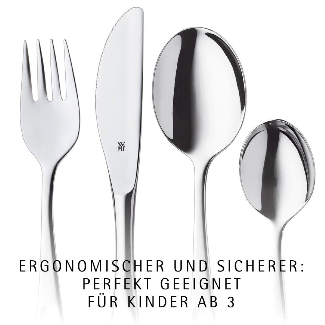 WMF Kinderbesteck »Tiere« Kindermesser mit leichtem Wellenschliff