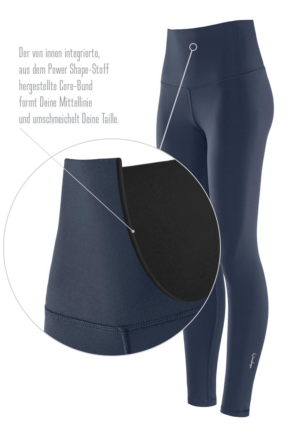 Winshape Leggings »Functional Comfort HWL117C«, mit V-Shape Applikation und Core-Bund