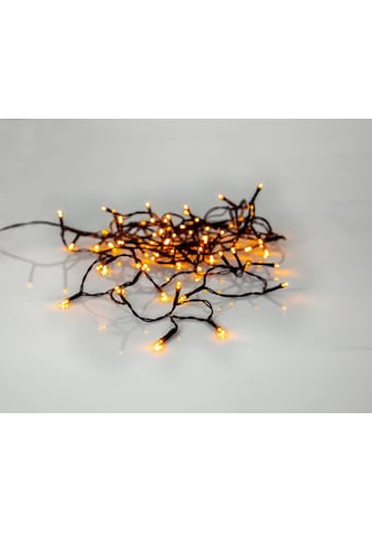 EGLO LED-Lichterkette »GOLDEN WARM WHITE, Weihnachtsdeko«, 80 St.-flammig, schwarz /... kaufen