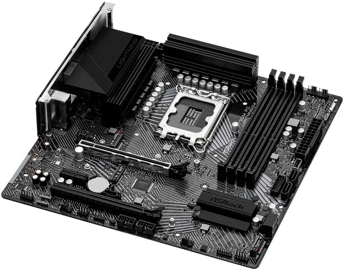 Asrock Mainboard »Z790M PG Lightning/D4«