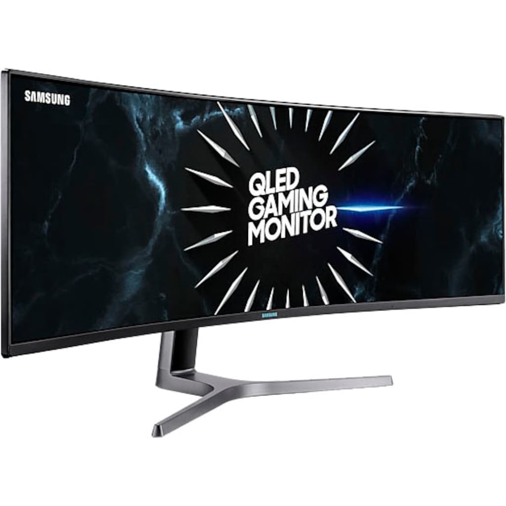 Samsung Curved-Gaming-LED-Monitor »Odyssey CRG9 C49RG94SSR«, 124 cm/49 Zoll, 5120 x 1440 px, DQHD, 4 ms Reaktionszeit, 120 Hz