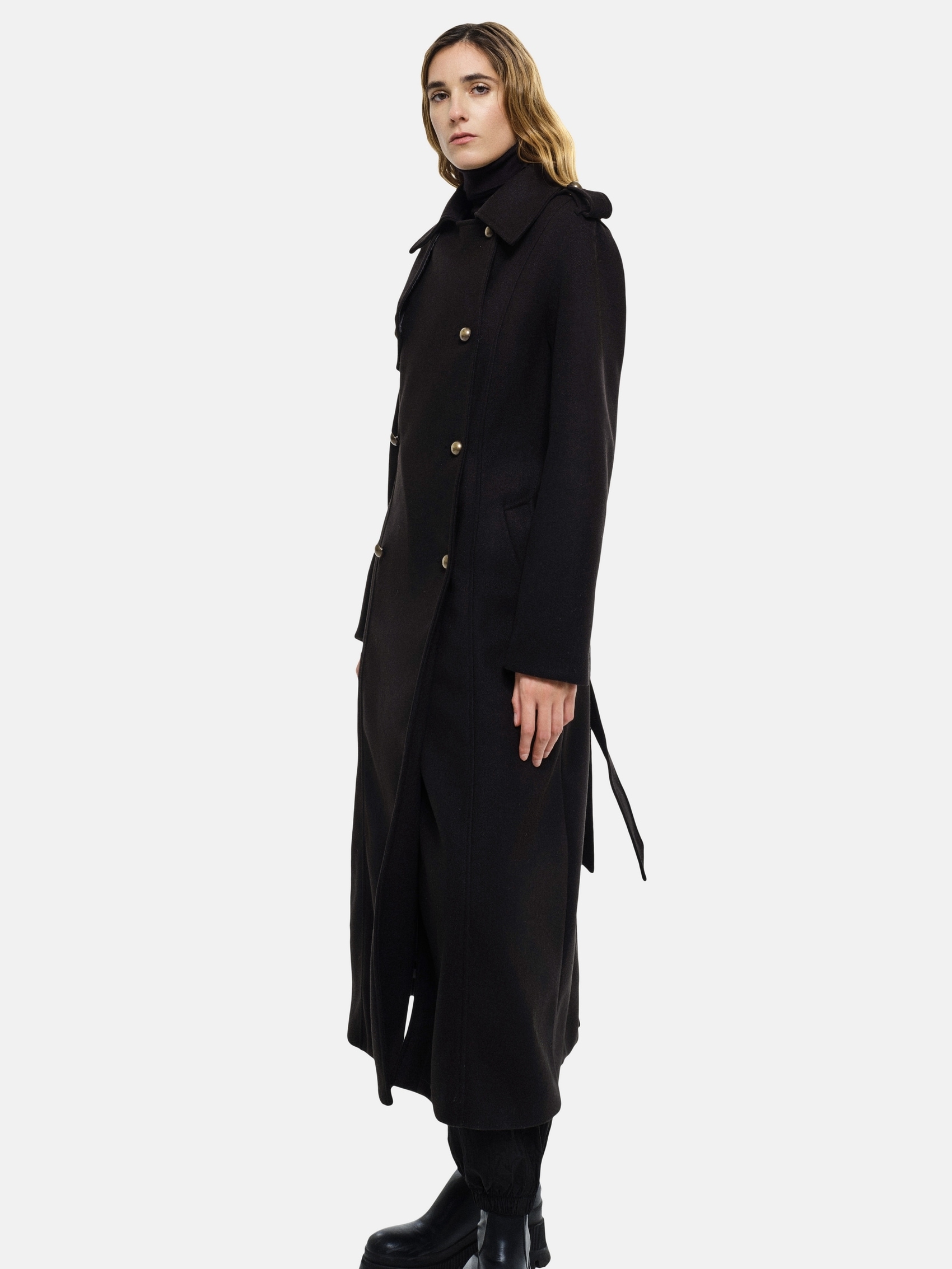 RICANO Trenchcoat »Mantel Simona« Handgefertigt, Made in Italy