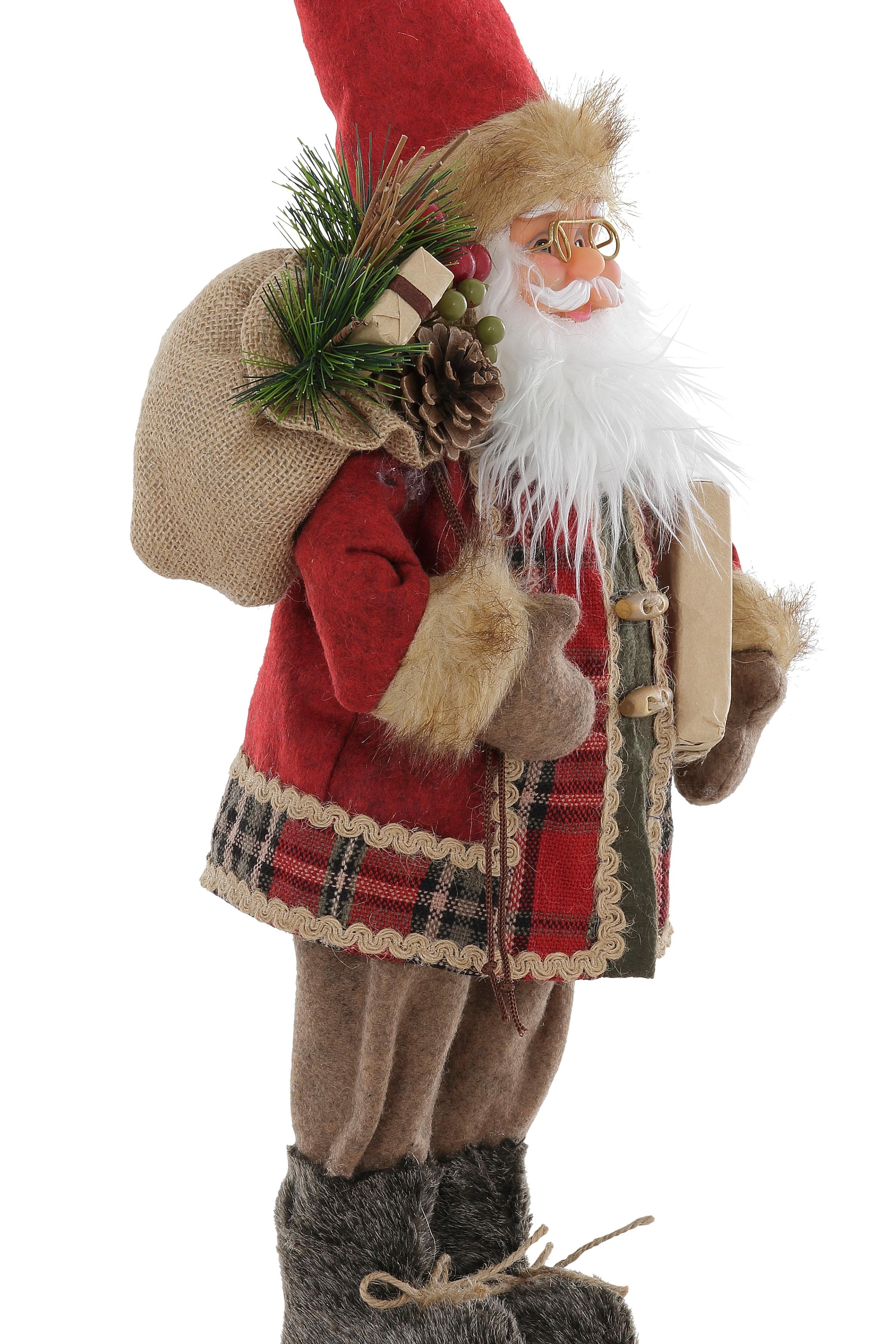 RIFFELMACHER & WEINBERGER Weihnachtsmann bestellen Raten 45 cm »Santa, Weihnachtsdeko«, Höhe auf