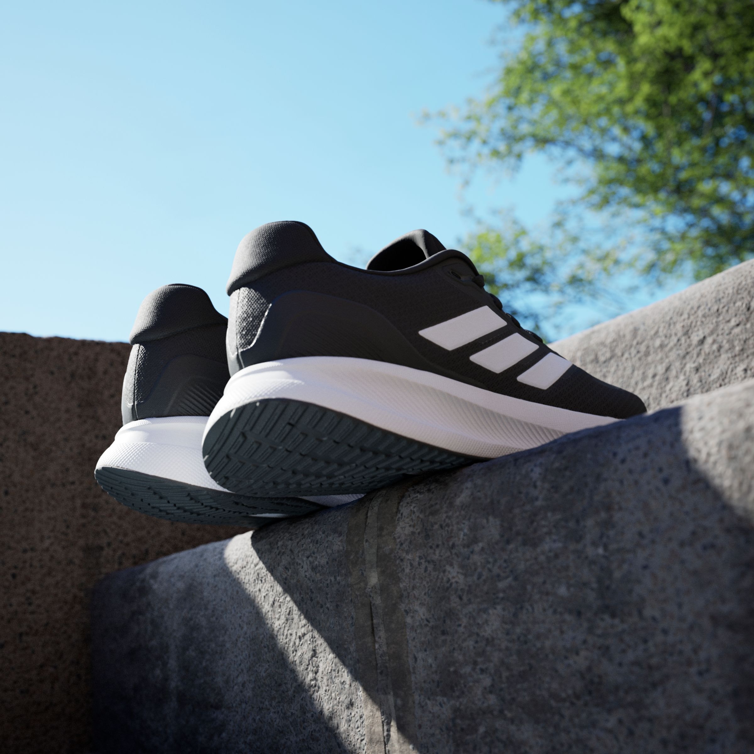 adidas Performance Laufschuh »RUNFALCON 5 WIDE«, weit geschnitten