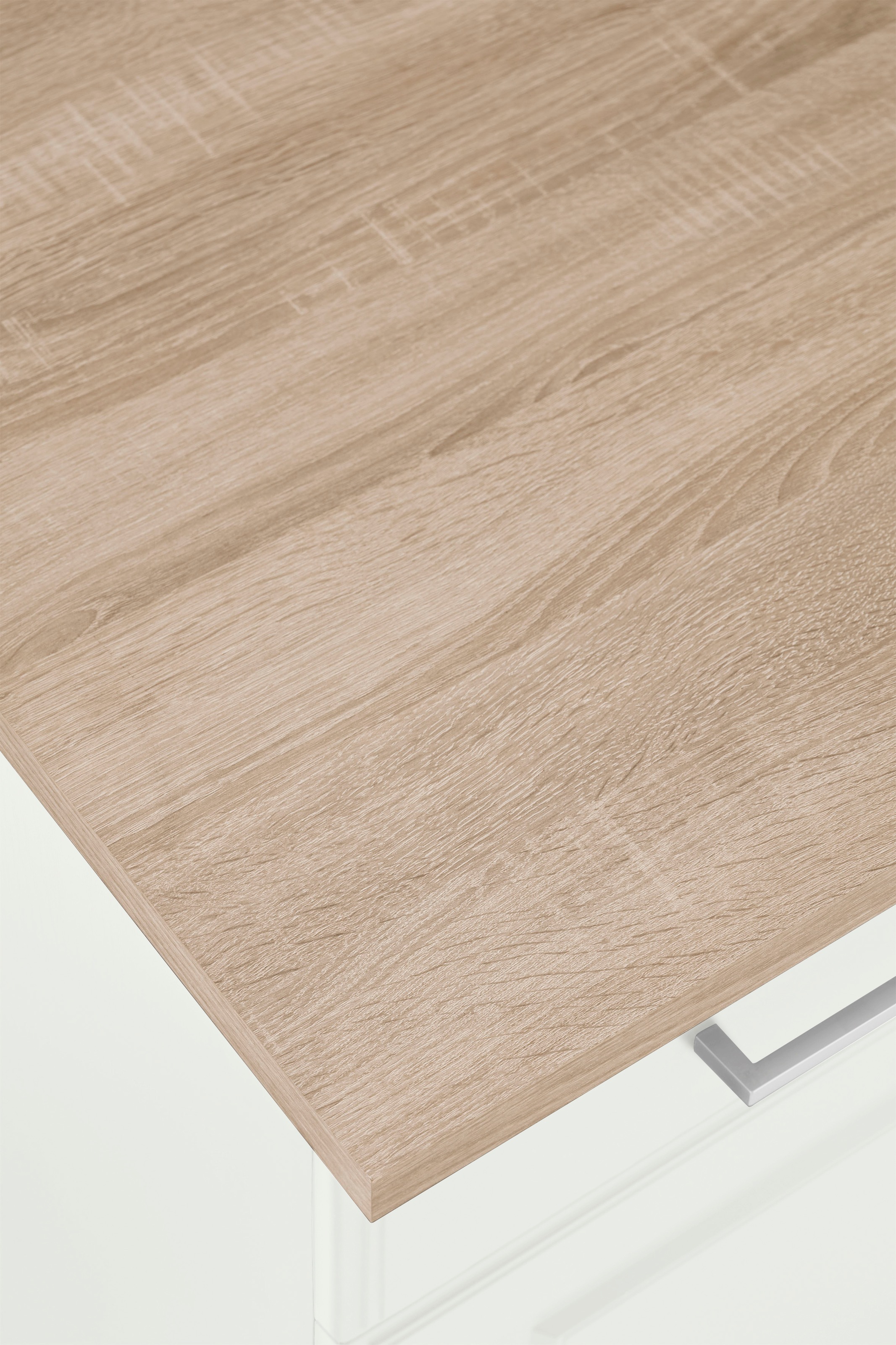 KOCHSTATION Unterschrank »KS-Stockholm«, 150 cm breit, hochwertige MDF-Fronten mit Fräsung, viel Stauraum