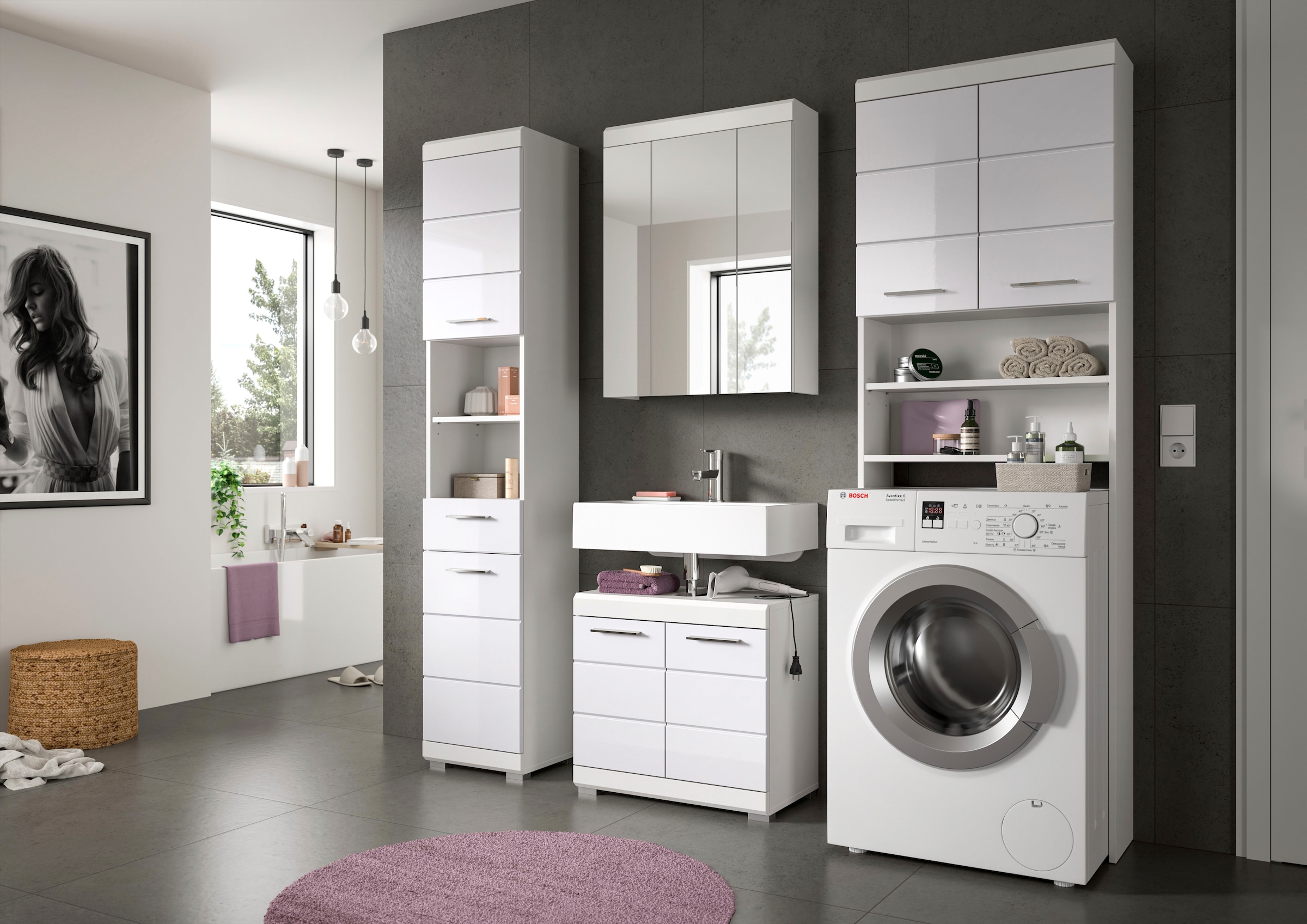 welltime »SIENA, 4 teilig, bestehend aus:« Set, TOPSELLER!, 4 Stk. tlg.
