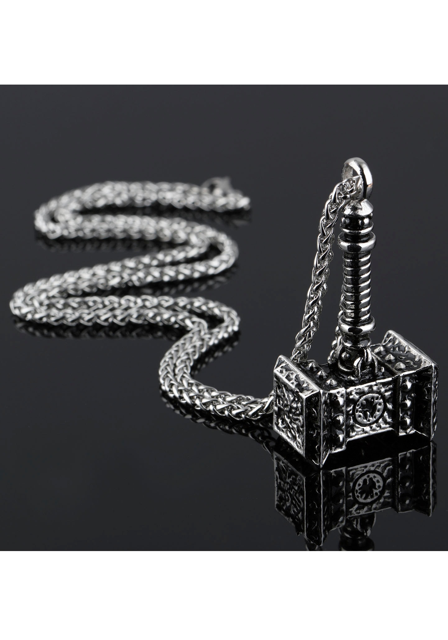 Firetti Kette mit Anhänger »Schmuck Geschenk Thor Hammer«