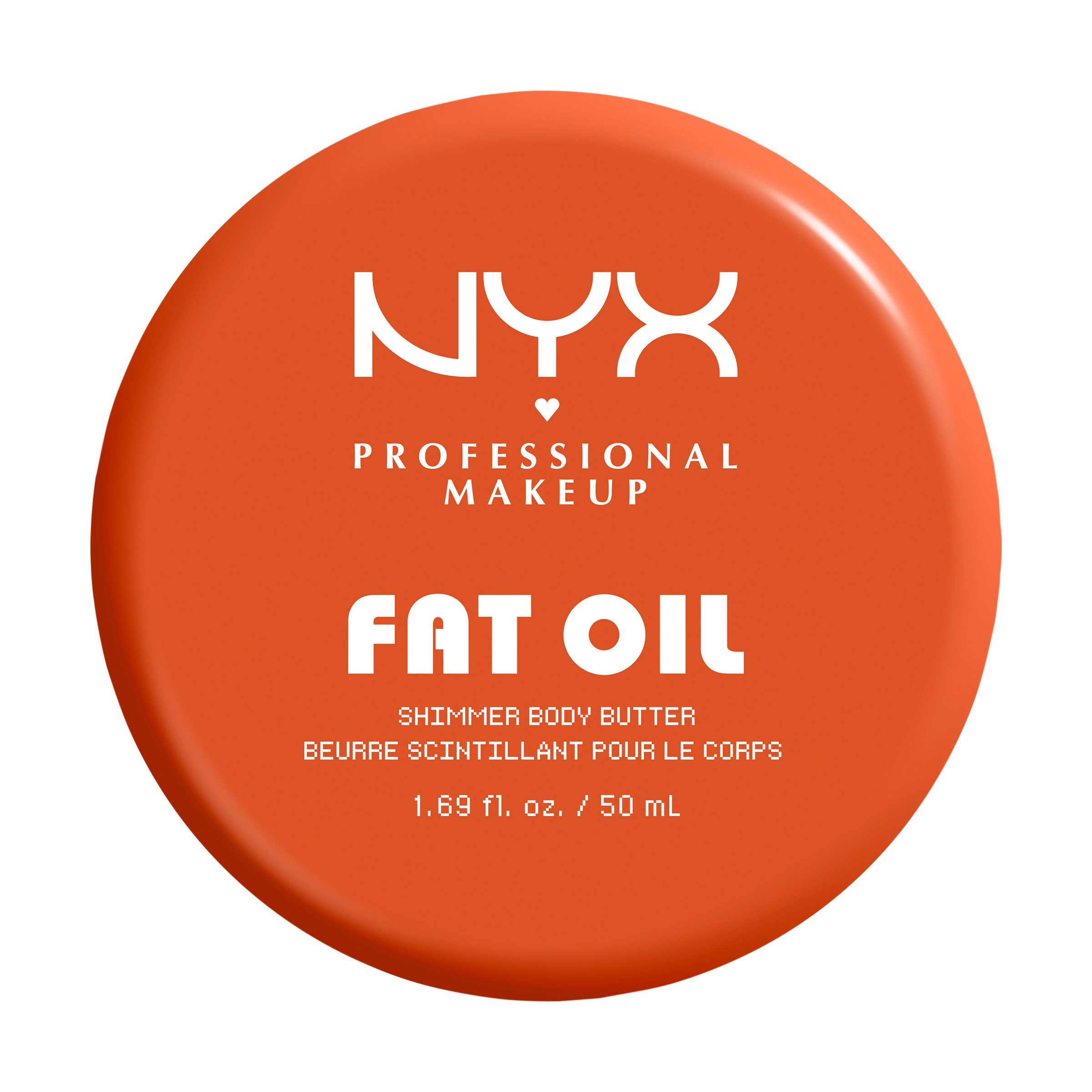 NYX PROFESSIONAL MAKEUP Körperbutter »FAT OIL BODY BUTTER CARAMELT MAMI« reichhaltige Körperbutter Mini, mit 24h Hydration
