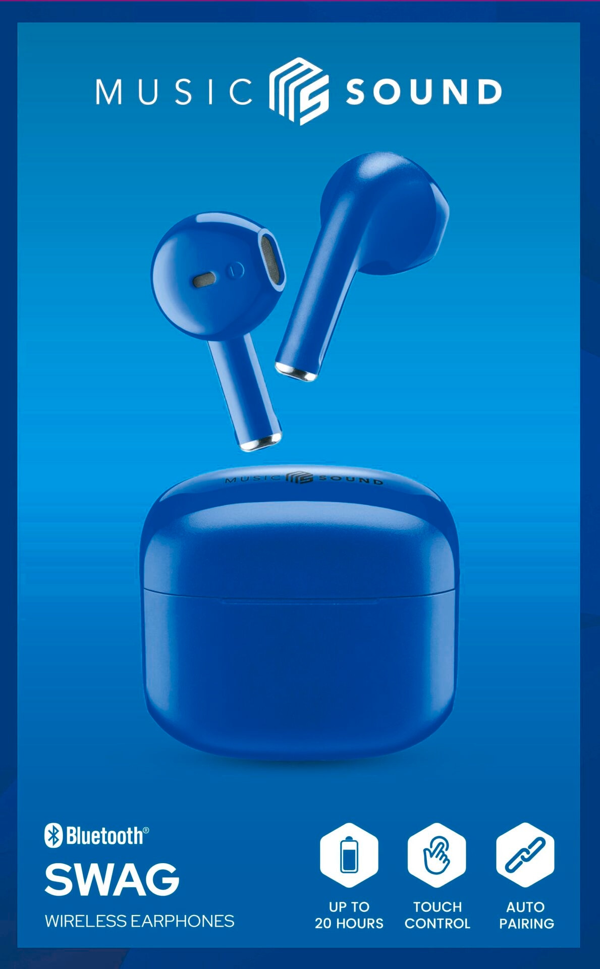 Cellularline wireless In-Ear-Kopfhörer »SWAG BT Kopfhörer MS«