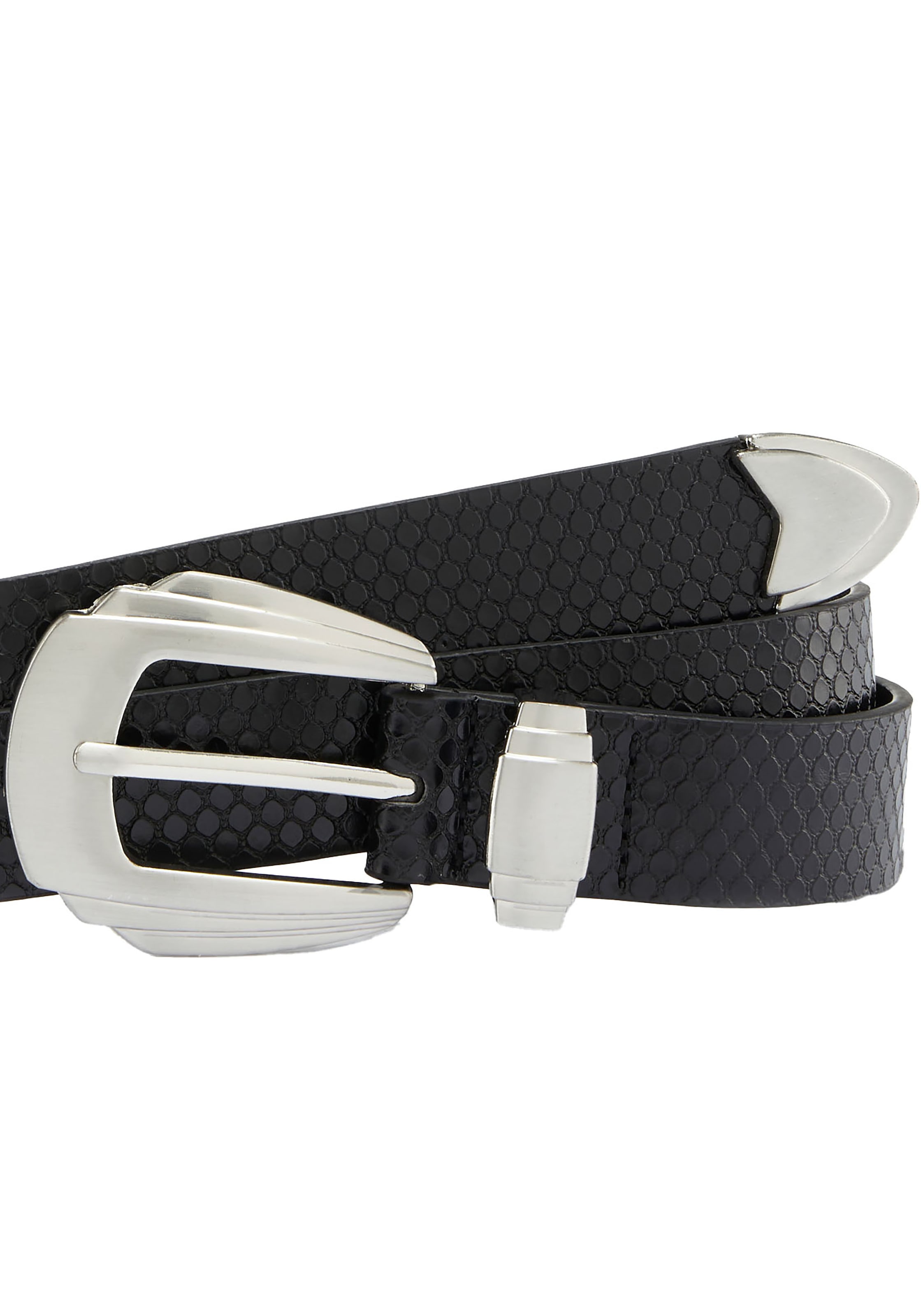 LASCANA Hüftgürtel »Hosengürtel, Cowboygürtel« Schnalle im Western Look, Cowboy, Gürtel, Jeansgürtel, Westerngürtel