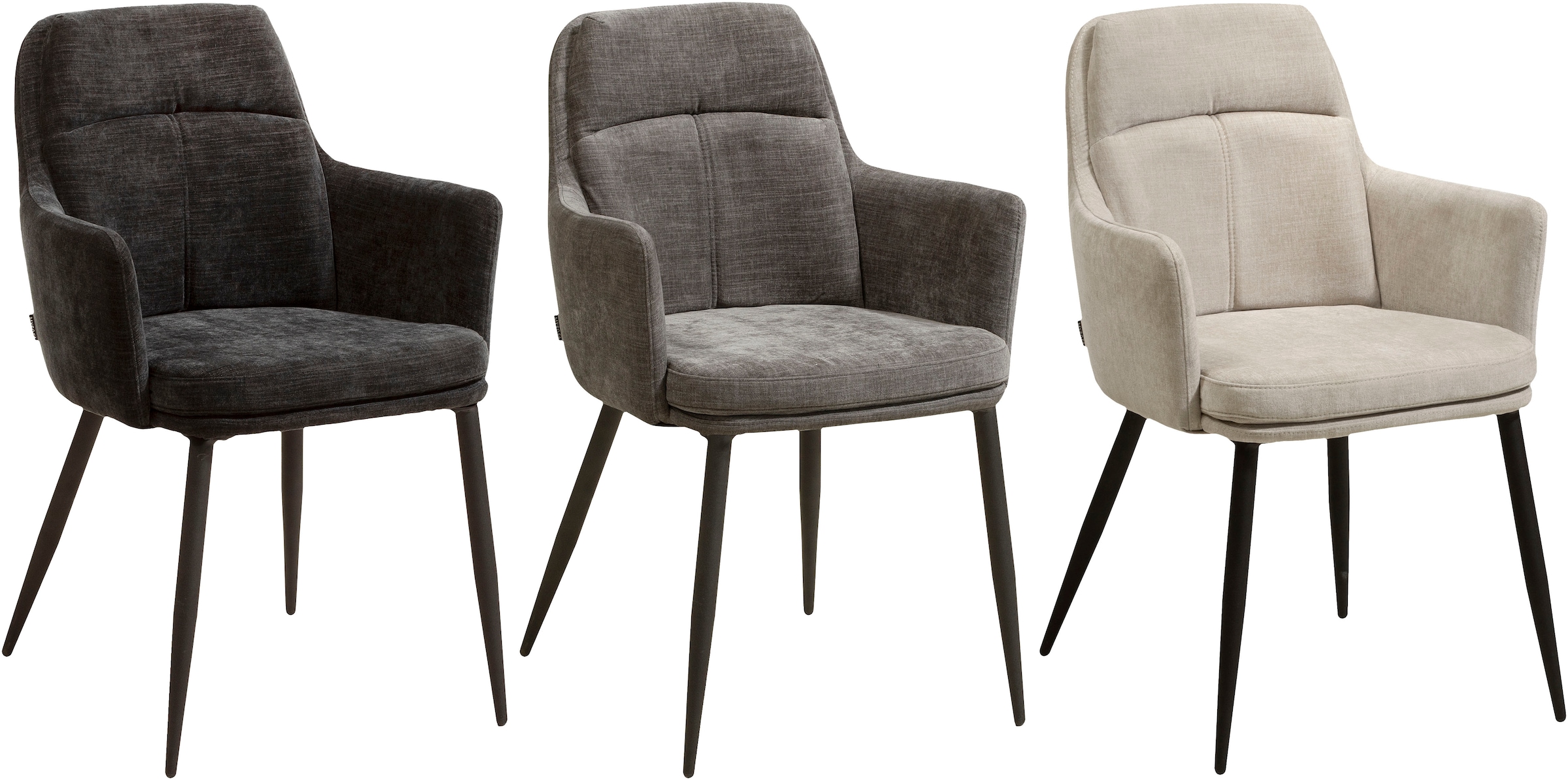 OMG Design Armlehnstuhl »Donna« (Set) 1 Stk.Schalenstuhl, bequem gepolstert, Esszimmerstuhl