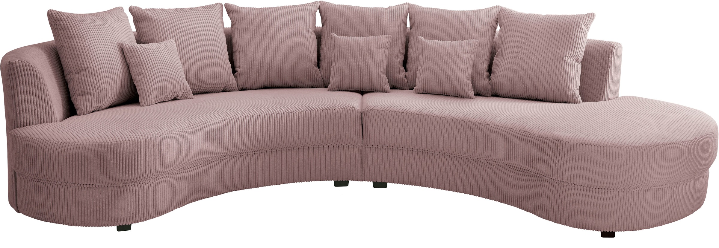 INOSIGN Ecksofa »Limoncello organische Formensprache, L-Form«, ergonomische Form