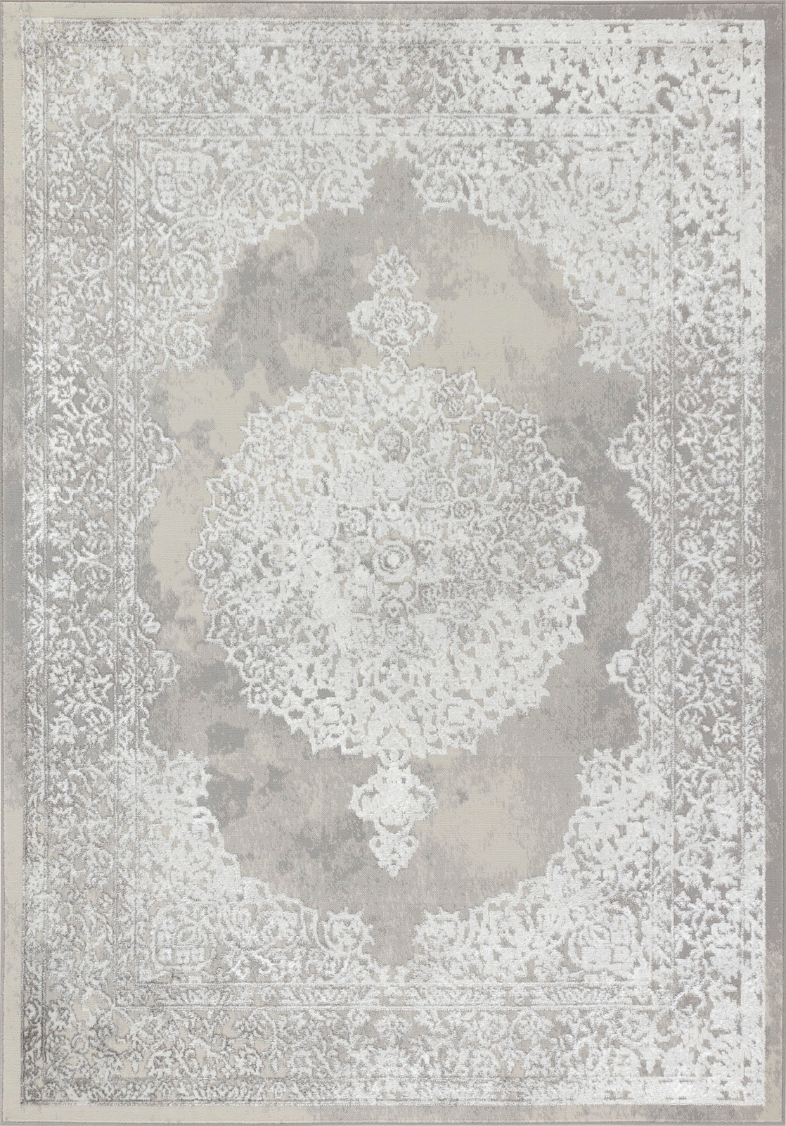 Livabliss Teppich »LOCKPORT«, rechteckig, 10 mm Höhe, Kurzflor Orientteppich, Wohnzimmer, Schlafzimmer, Beige
