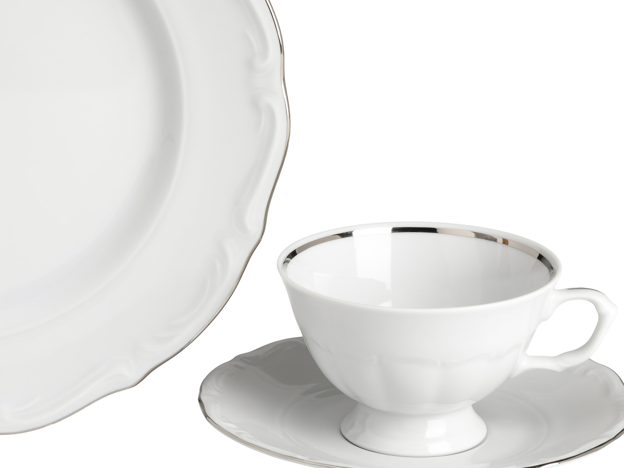 CreaTable Kombiservice »Maria Theresia, Kombi-Service 30-tlg« Traditionelle Porzellanform