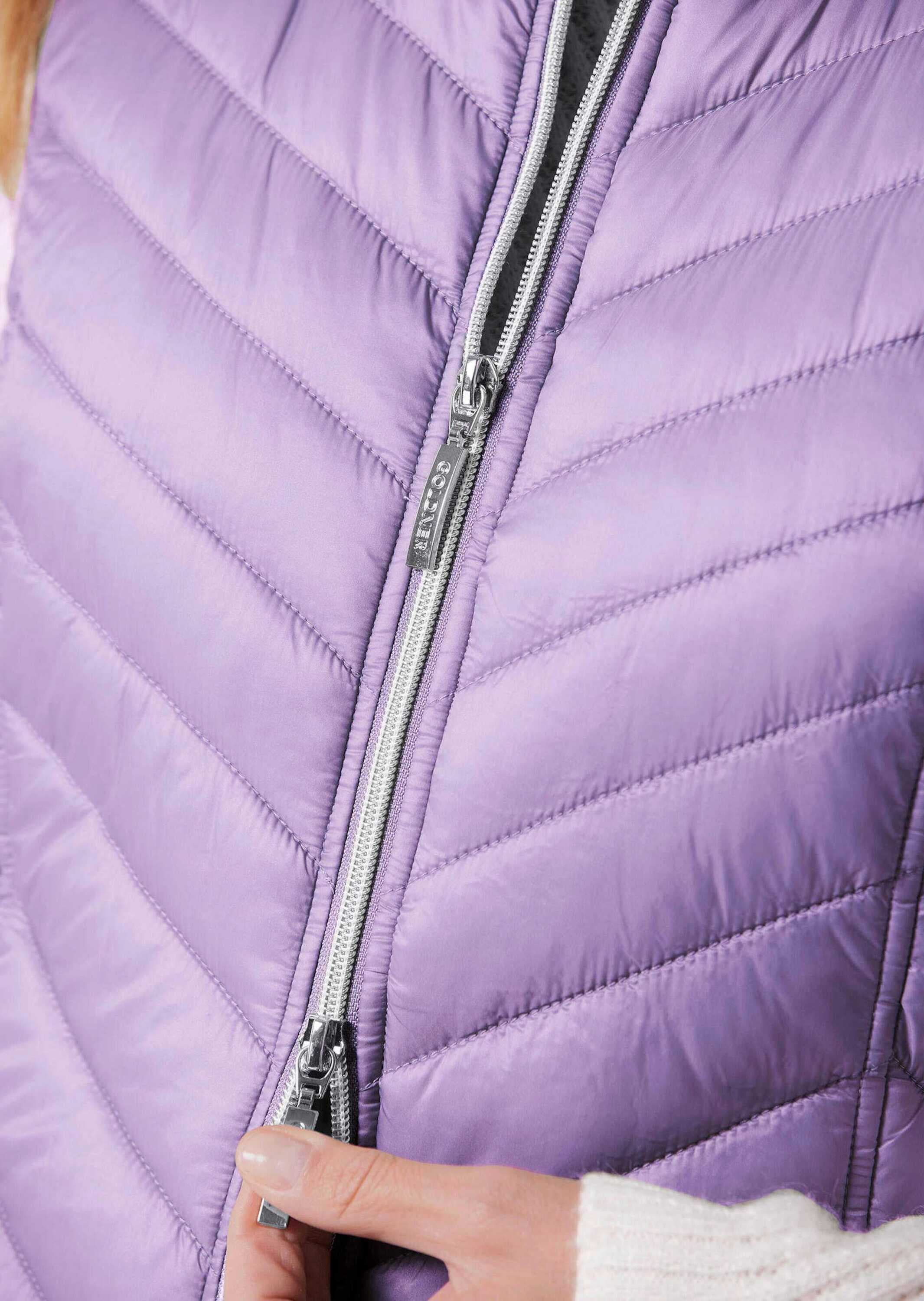 GOLDNER Kurzweste »Kurzgröße Figurschmeichelnde Weste mit leichter Wattierung«